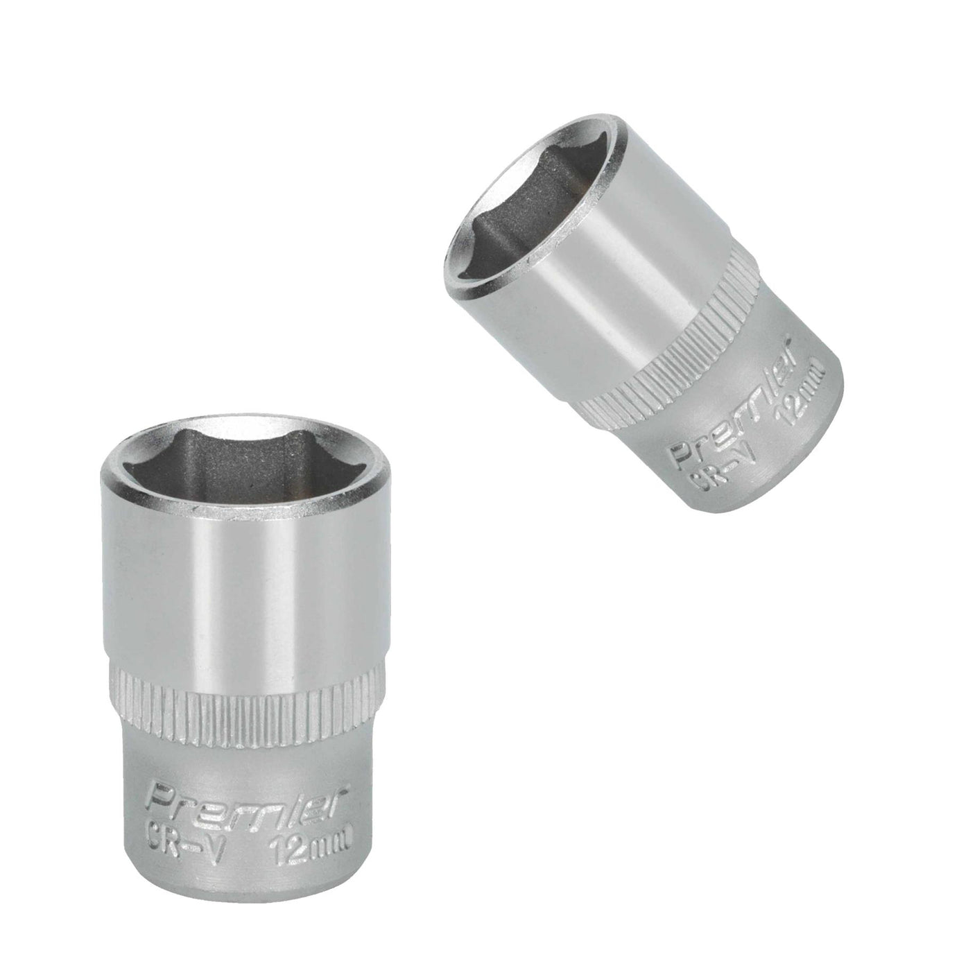 Sealey WallDrive Socket 12mm 1/4"Sq Drive Chrome Vanadium Steel
