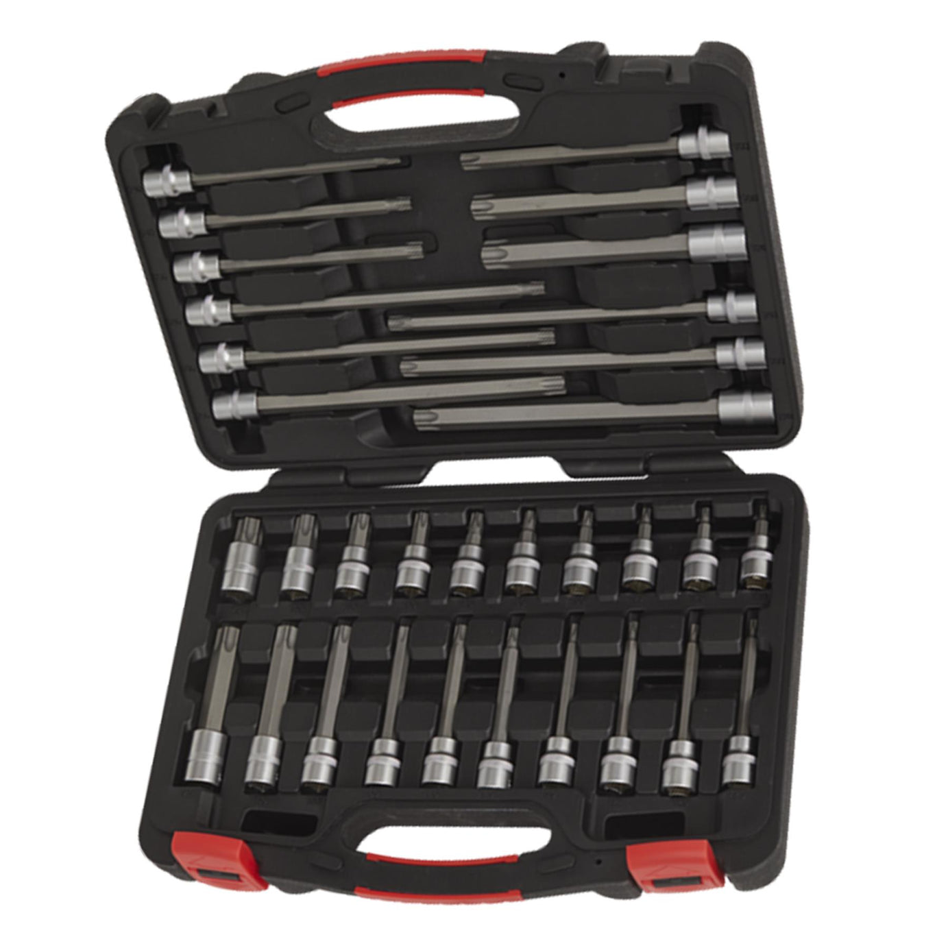 Sealey TRX-Star* Socket Bit Set 32pc 3/8"Sq Drive - Platinum Series
