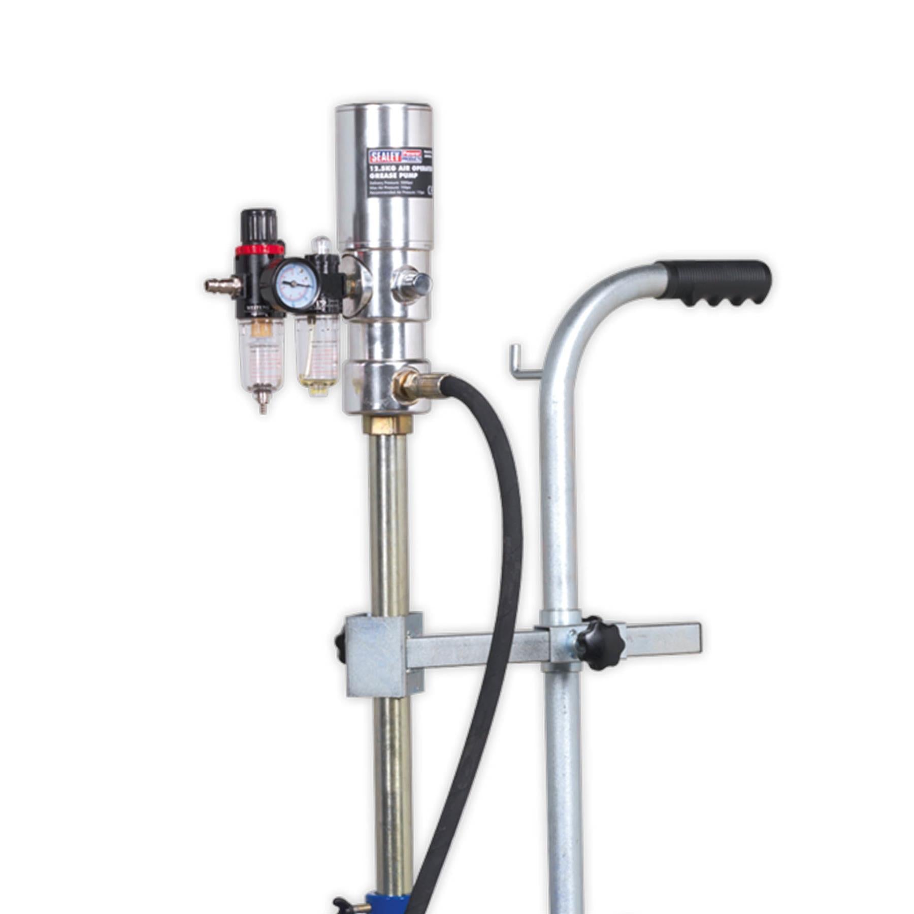 Sealey Grease Pump Air Operated 12.5kg Garage Workshop DIY