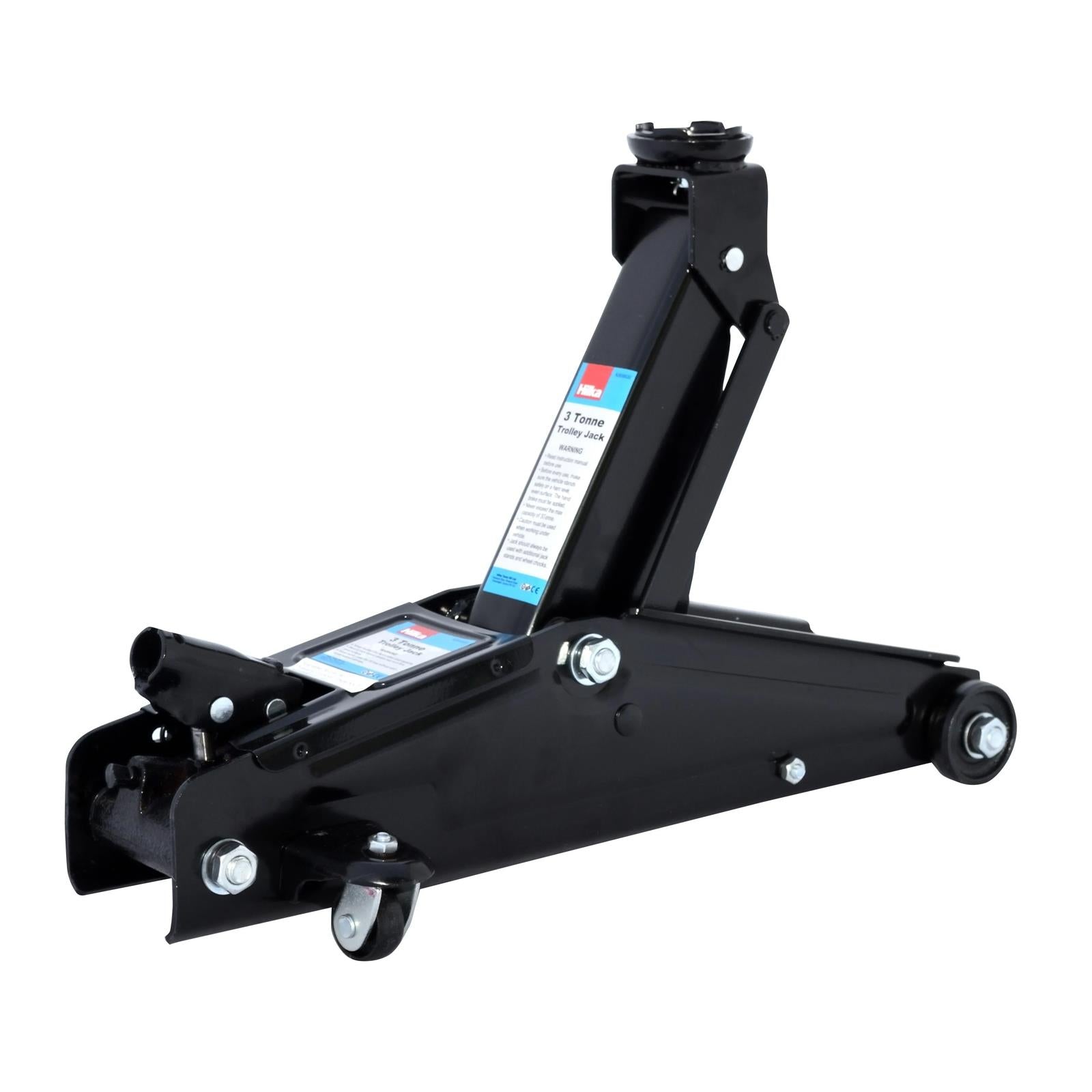 Heavy-Duty 3 Tonne Steel Trolley Jack