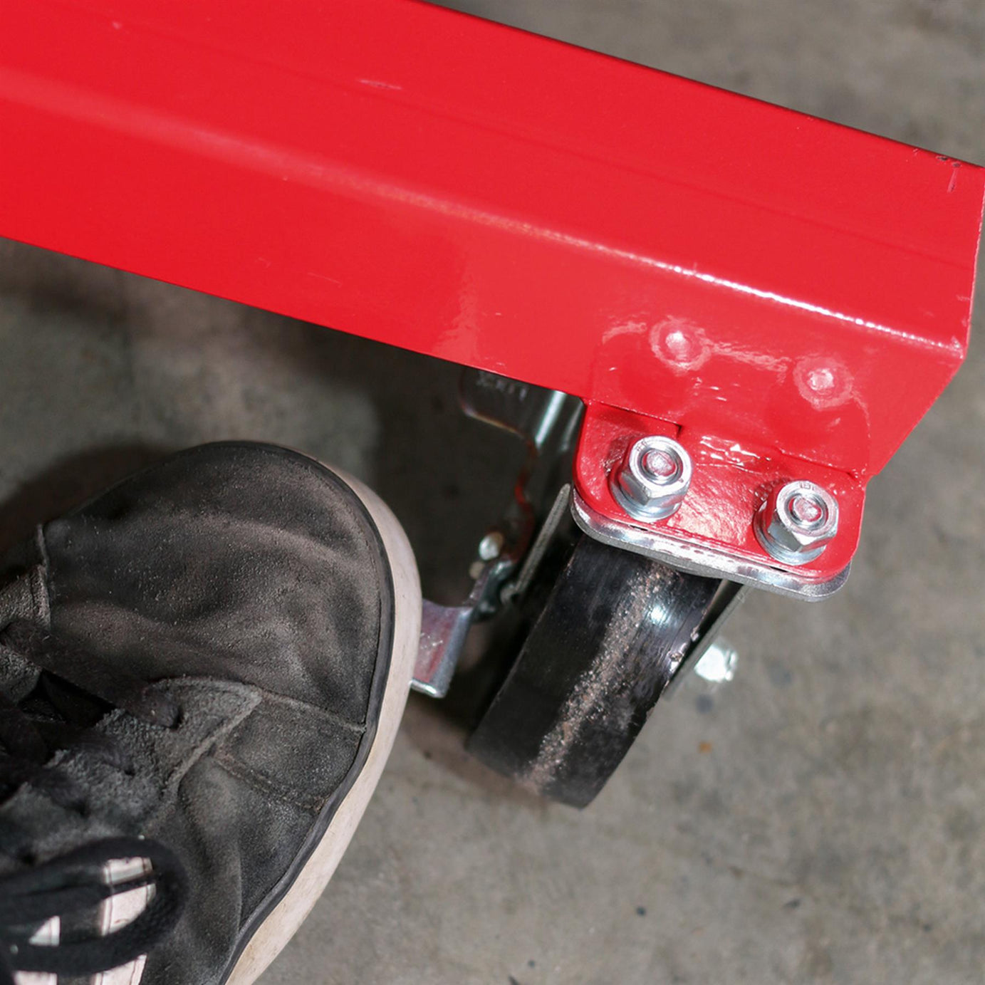 Sealey Vehicle Moving Dolly 2 Post 900kg Heavy-Duty Steel Frame