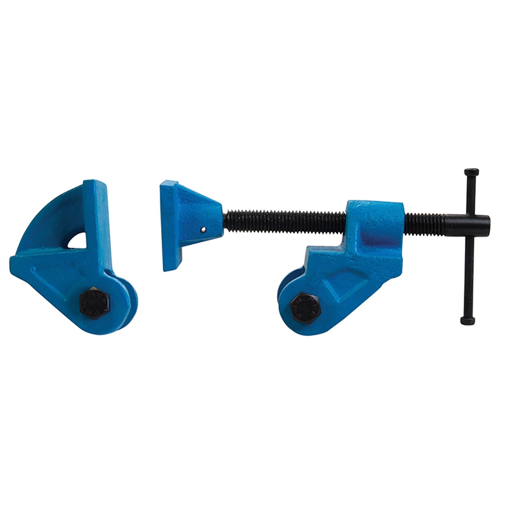 Cramp Head Set 40mm Jaw Adjustable Clamping Vice Saw Utilises 25mm Battens