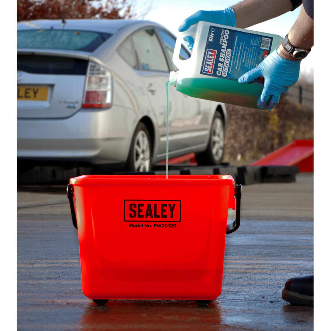 Sealey Rechargeable Pressure Washer 25L 12V