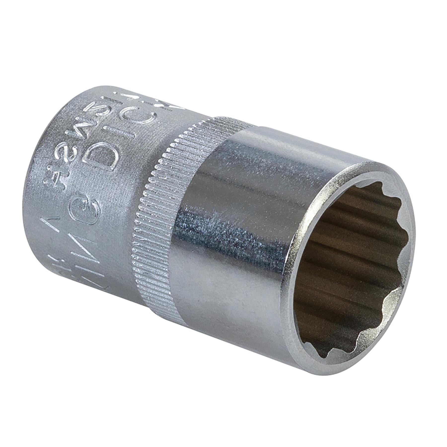 King Dick Socket 1/2" Sd 12pt Metric 17mm