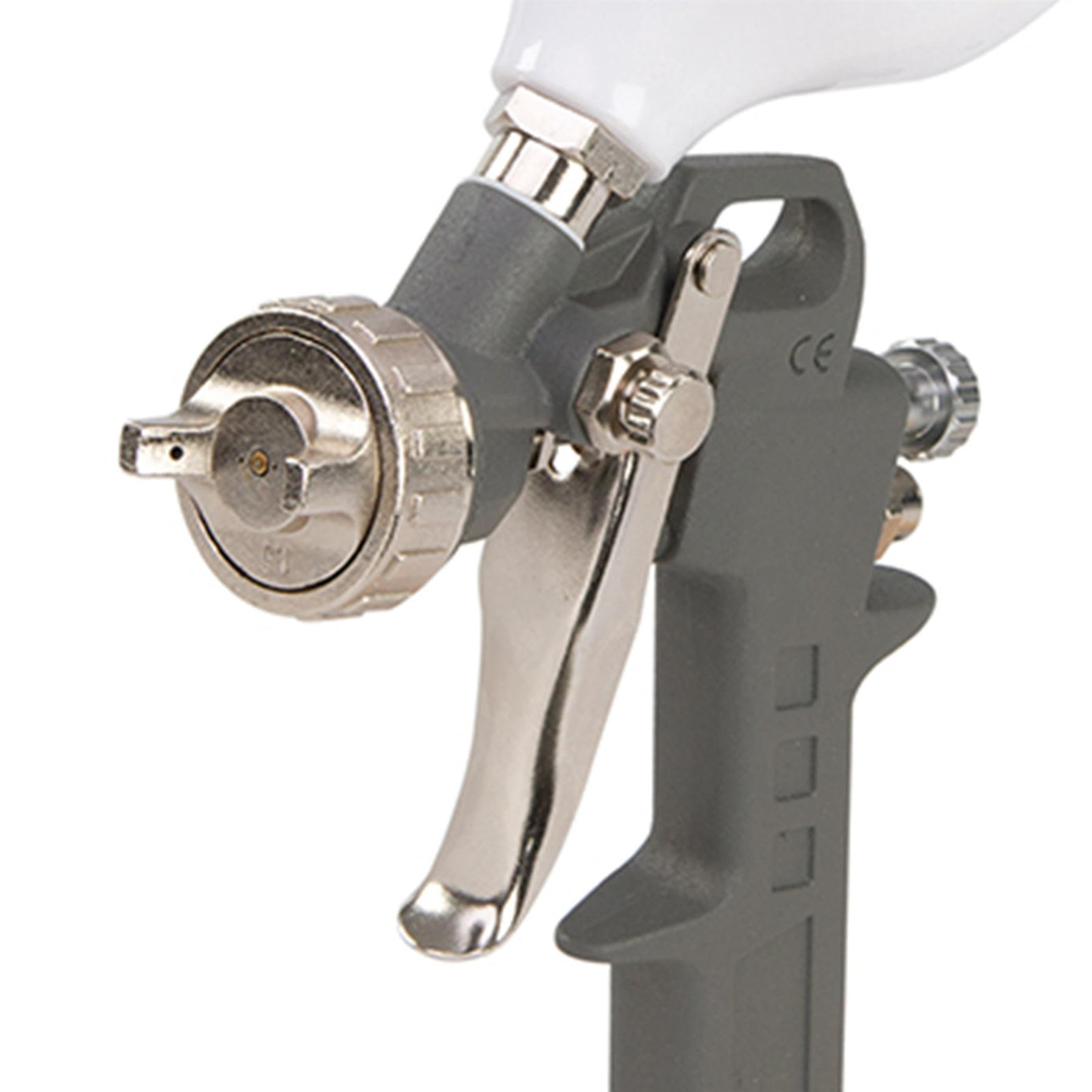 Gravity Feed Air Spray Gun 500cc 1.5mm Nozzle Lightweight Dual-Action Trigger