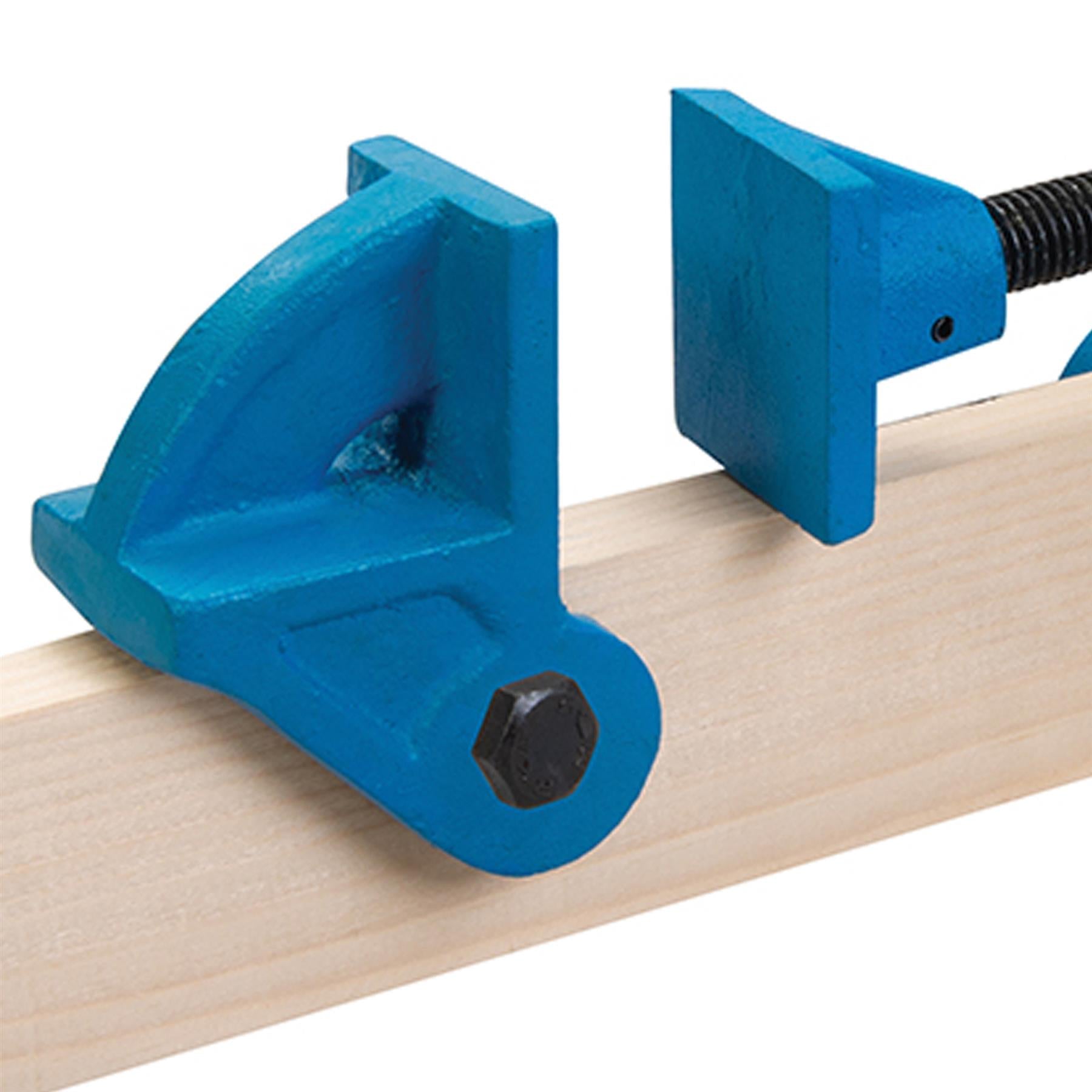 Cramp Head Set 40mm Jaw Adjustable Clamping Vice Saw Utilises 25mm Battens