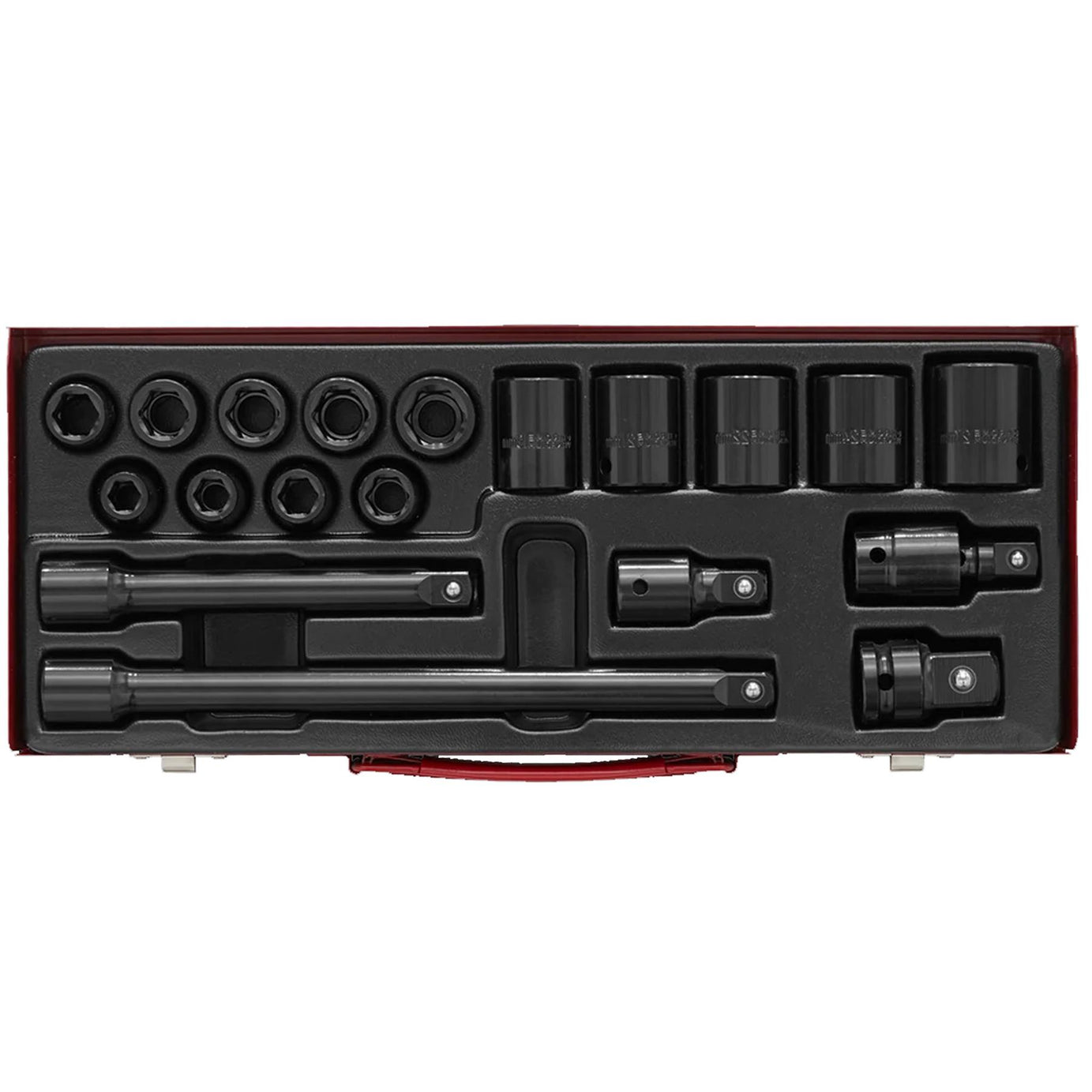 Sealey Impact Socket Set 19pc 1/2"Sq Drive Metric