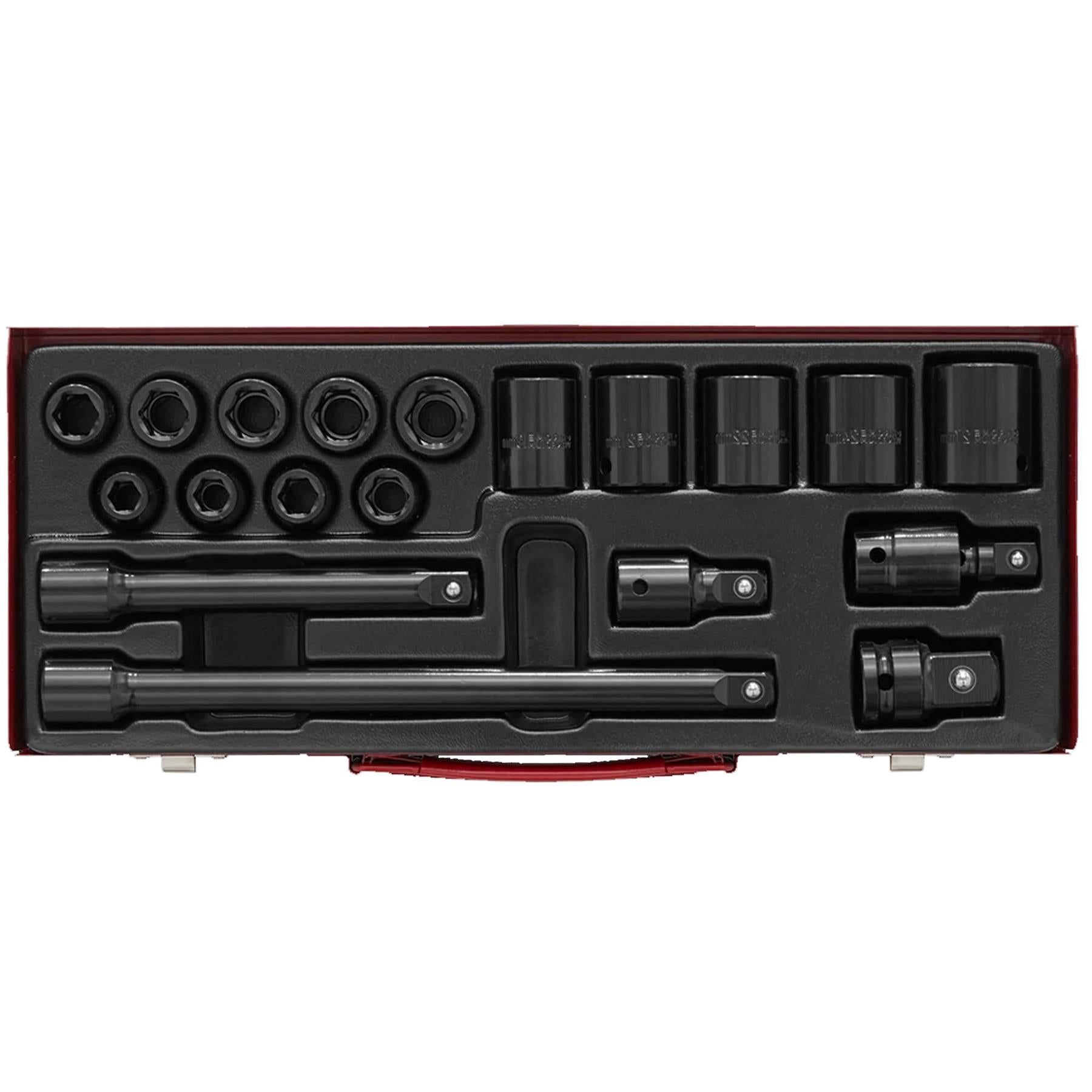 Sealey Impact Socket Set 19pc 1/2"Sq Drive Metric