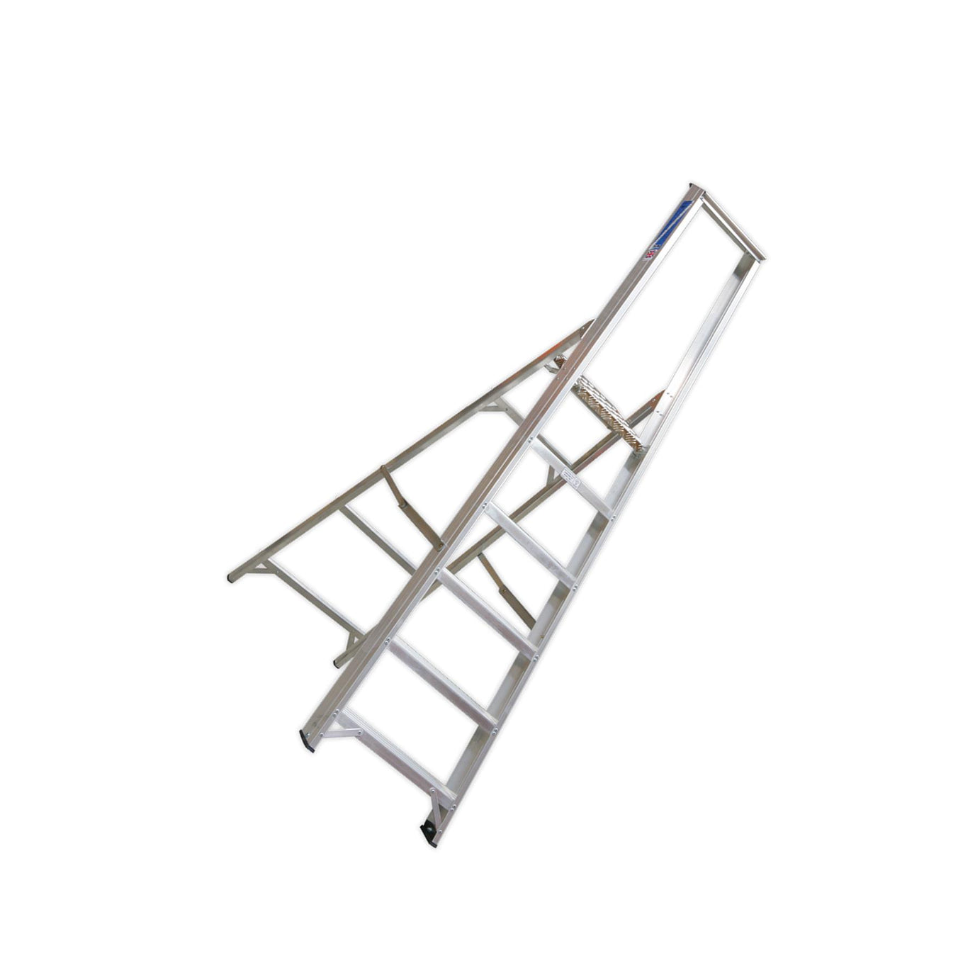 Sealey Aluminium Step Ladder 6-Tread Industrial BS 2037/1