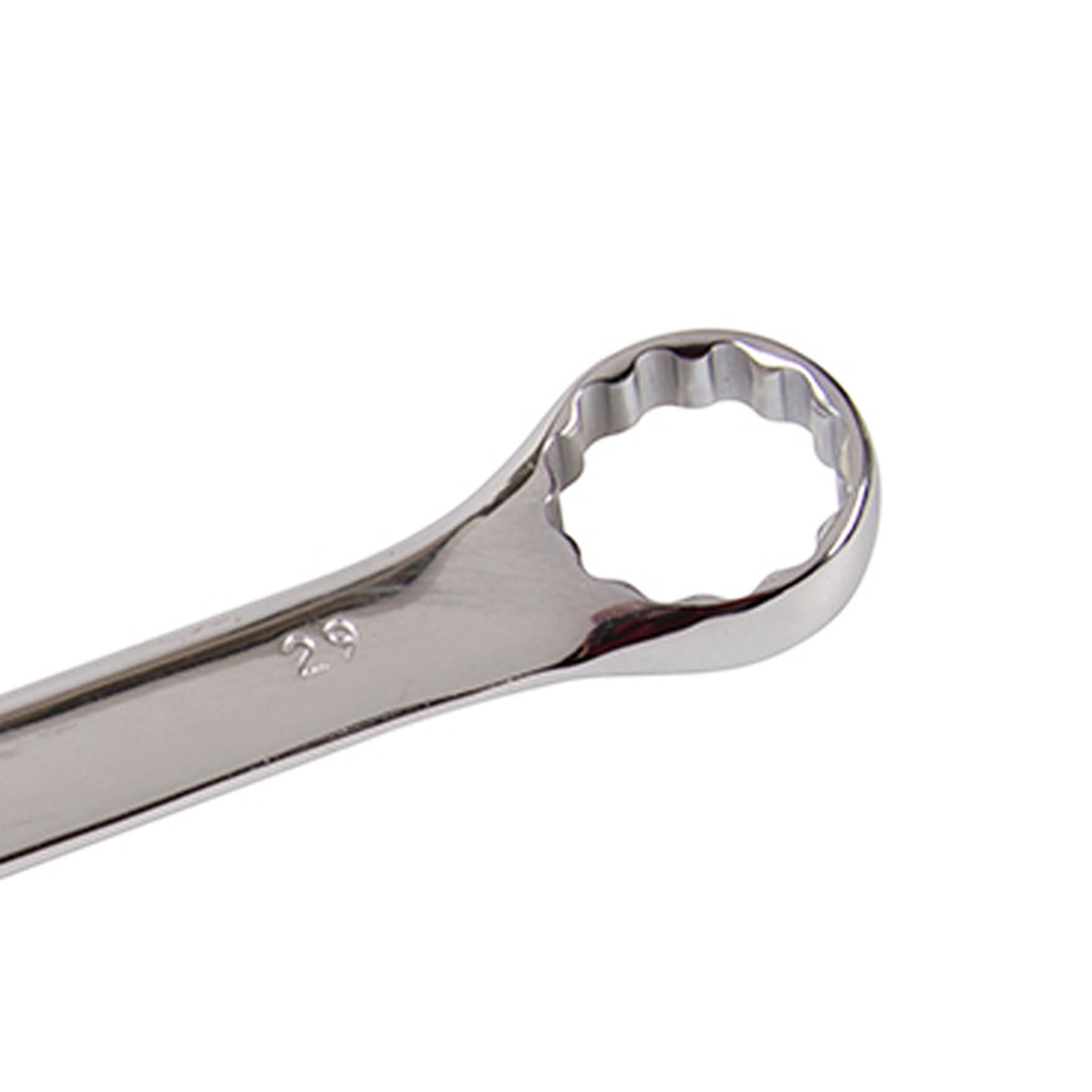 29mm Chrome Combination Open Ring Spanner - Mechanics Garage Tool