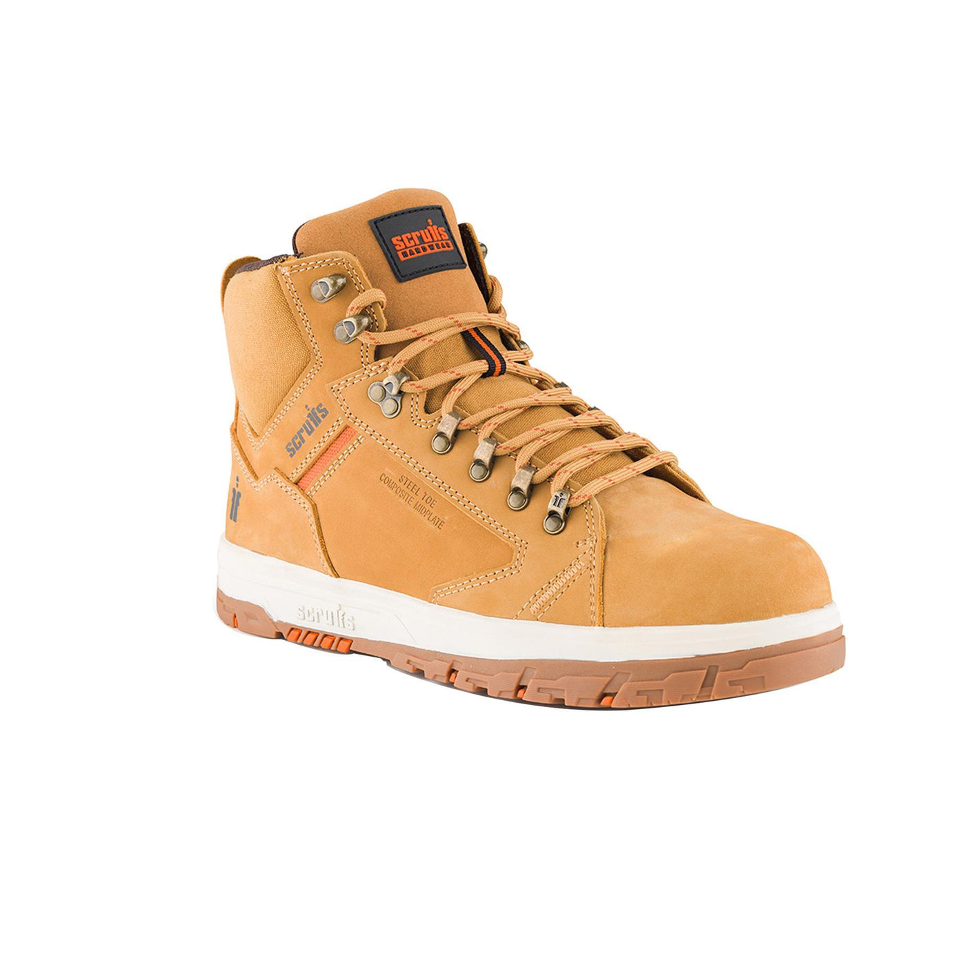 Scruffs Nevis Safety Boot Tan Size 7 / 41 Slip Resistant