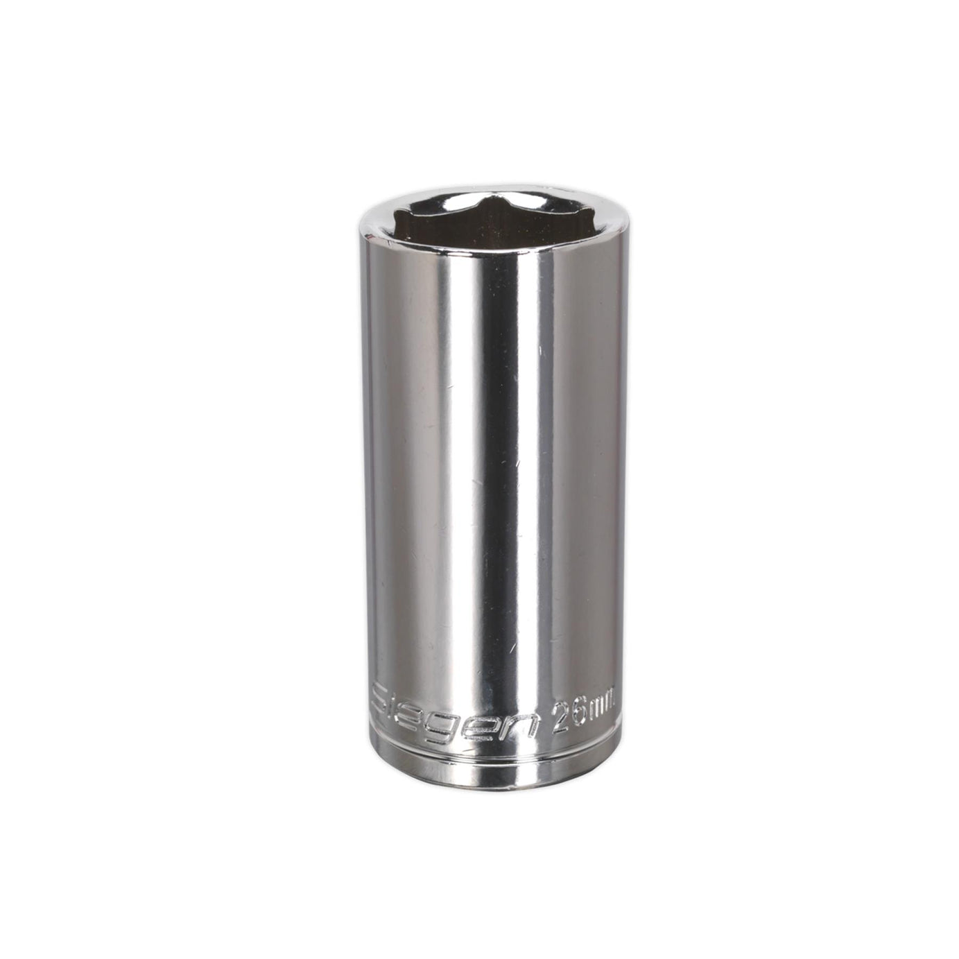 Sealey WallDrive Socket 26mm Deep 1/2"Sq Drive