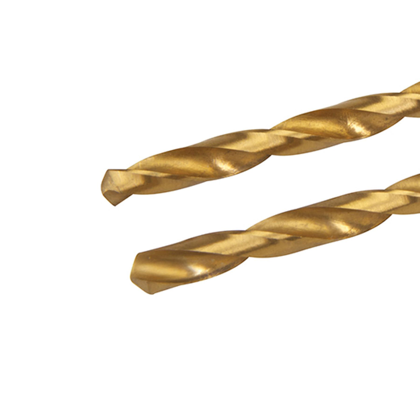 2Pk Hss Titanium-Coated Drill Bits 5.0mm Durable High Speed Metal Wood Plastic