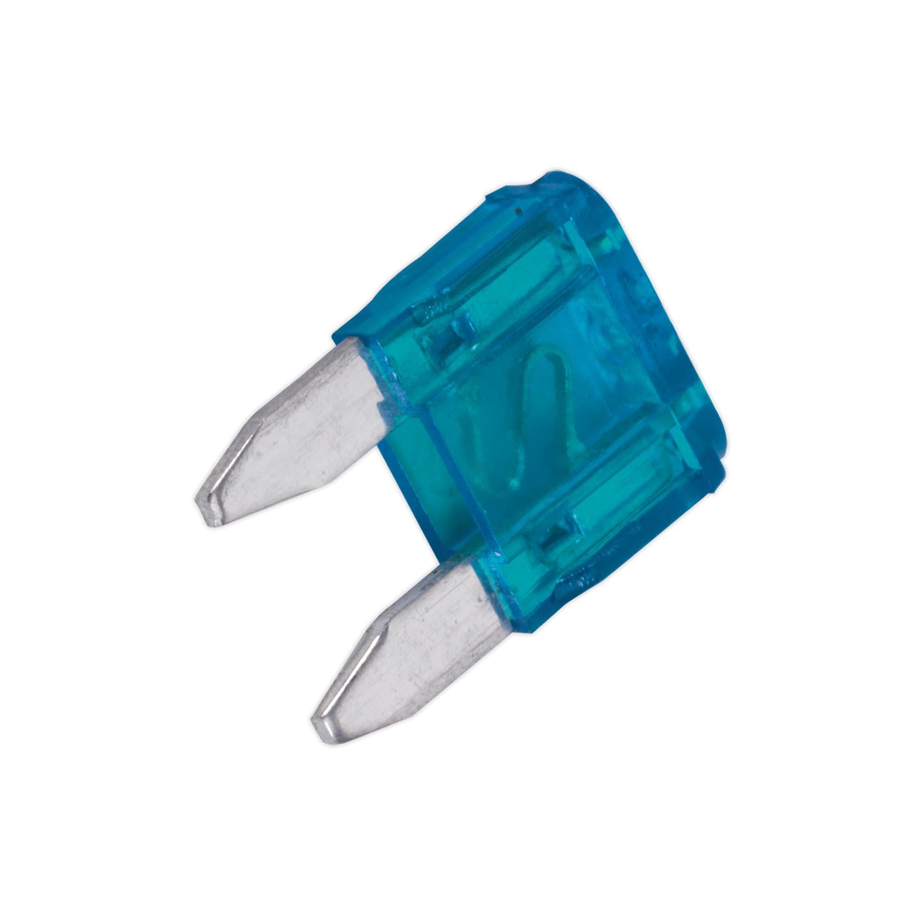 Sealey Automotive MINI Blade Fuse 15A Pack of 50
