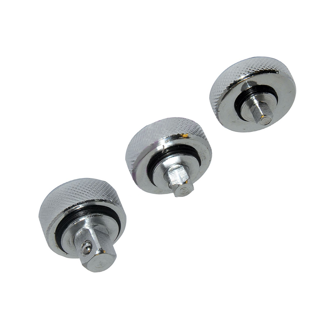 Palm Ratchet Set 3Pc 1/4, 3/8 & 1/2" Drop Forged Tempered Chrome Alloy Steel