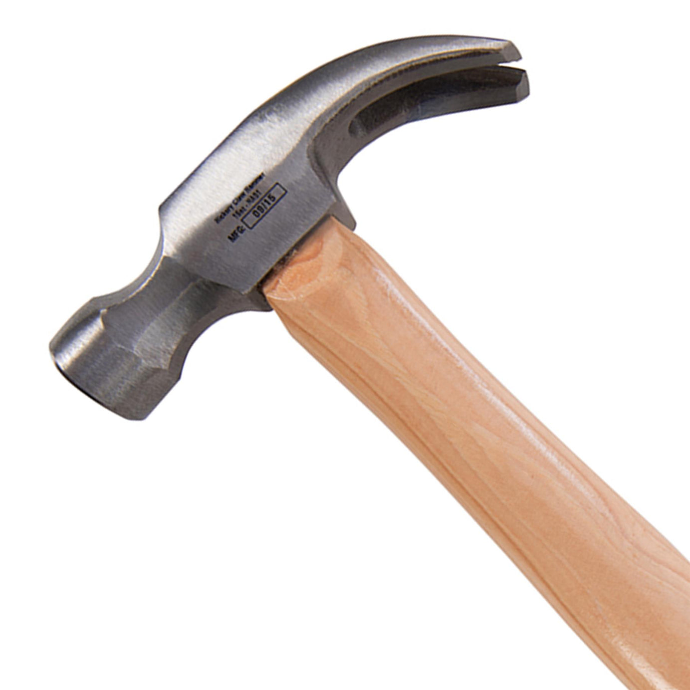 Hickory Claw Hammer - 16Oz (454G) Building Carpentry Nail Work Forged Steel