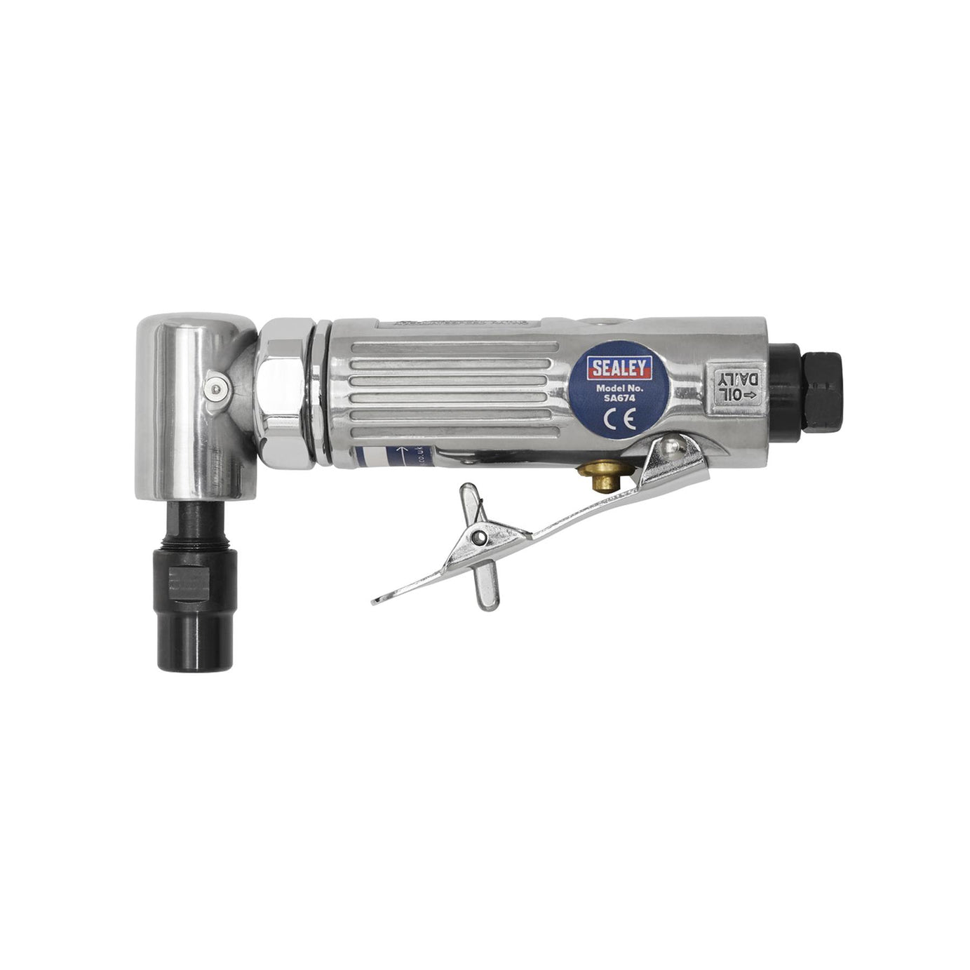 Sealey Air Die Grinder 90° Angle With Ø6mm Shanks