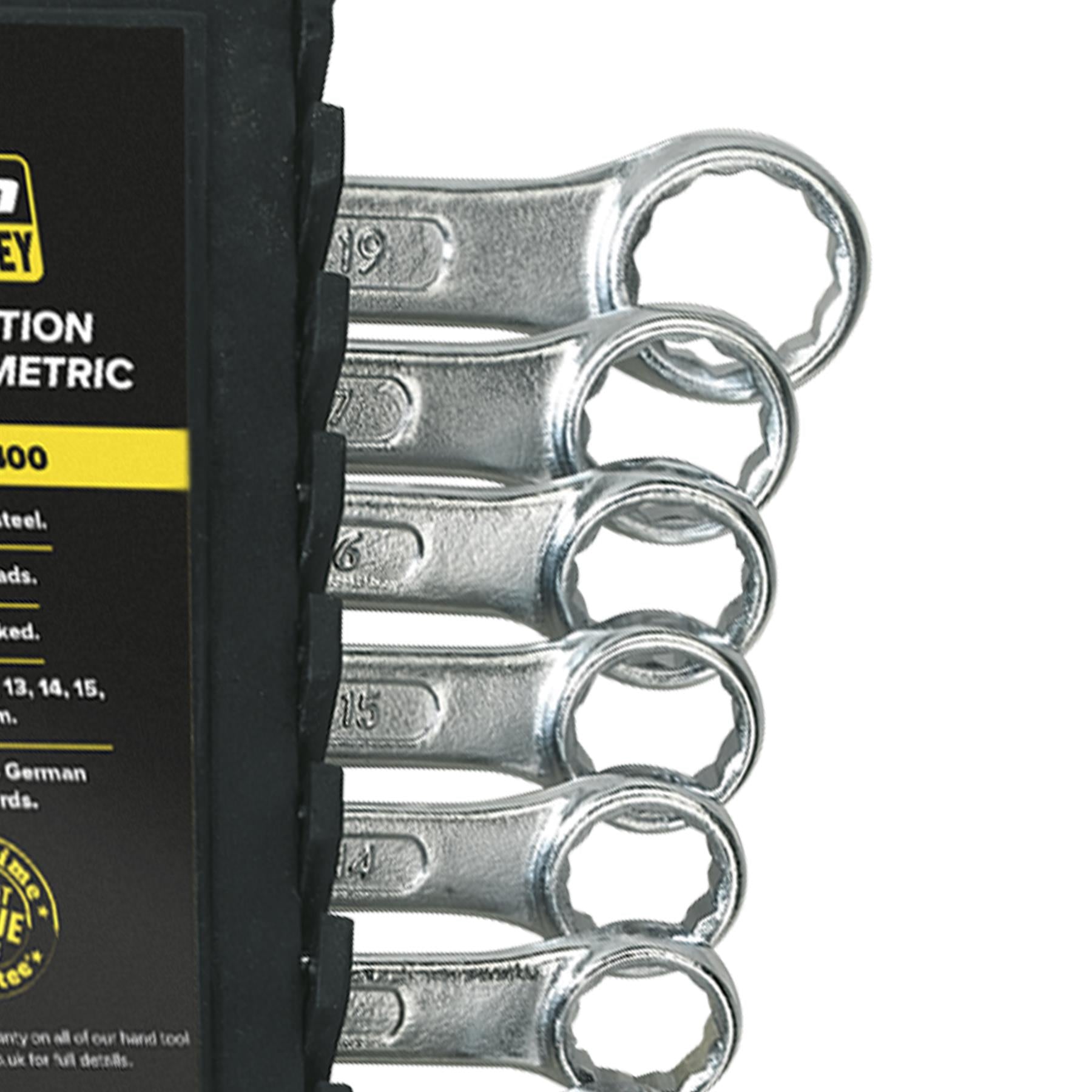 Sealey Combination Spanner Set 11pc Metric