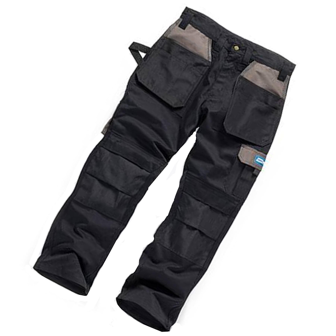 Tough Grit Holster Work Trouser Trade Flex Holster Trouser Black 36L