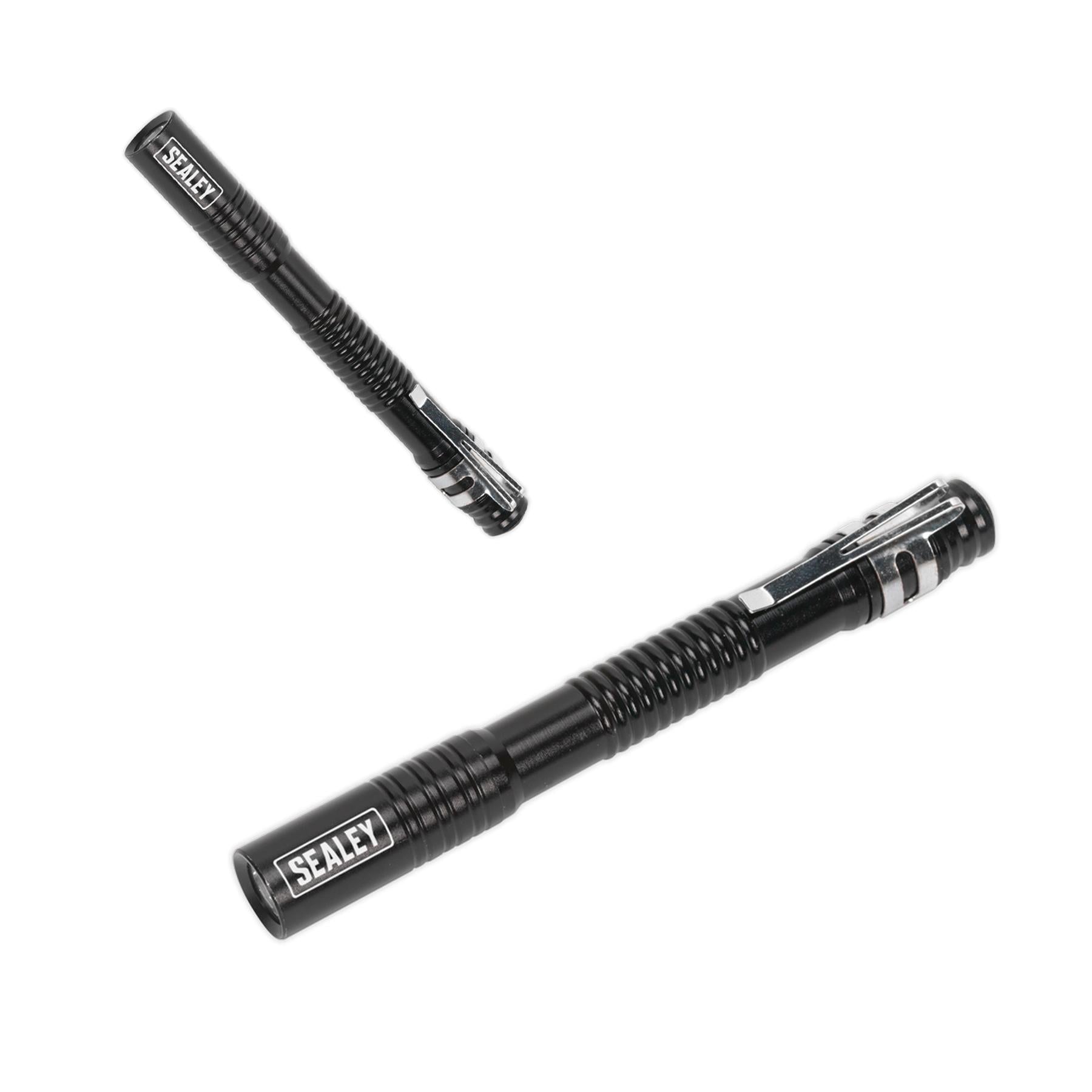 Sealey Aluminium Penlight 0.5W LED 2 x AAA Cell Pocket-Sized