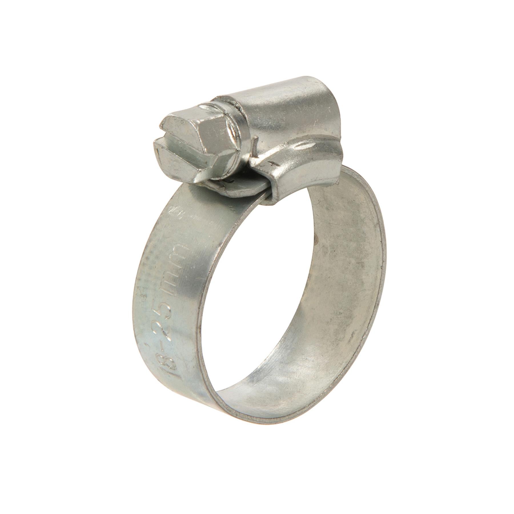 50 X Genuine Stainless Mild Steel Hose Clamp Worm Drive Marine Grade 18 - 25mm