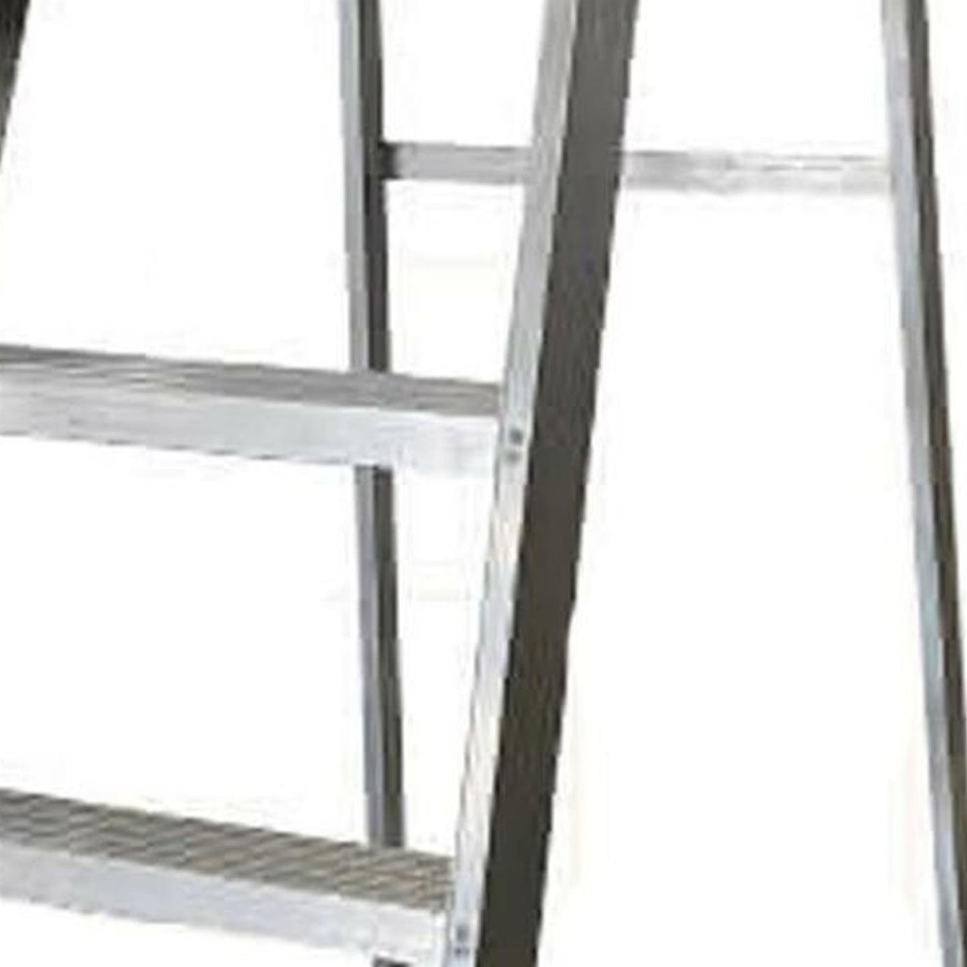 Dapetz Aluminium 4 Tread Single Sided Machine Step Ladder, 150 Kg, Made In UK