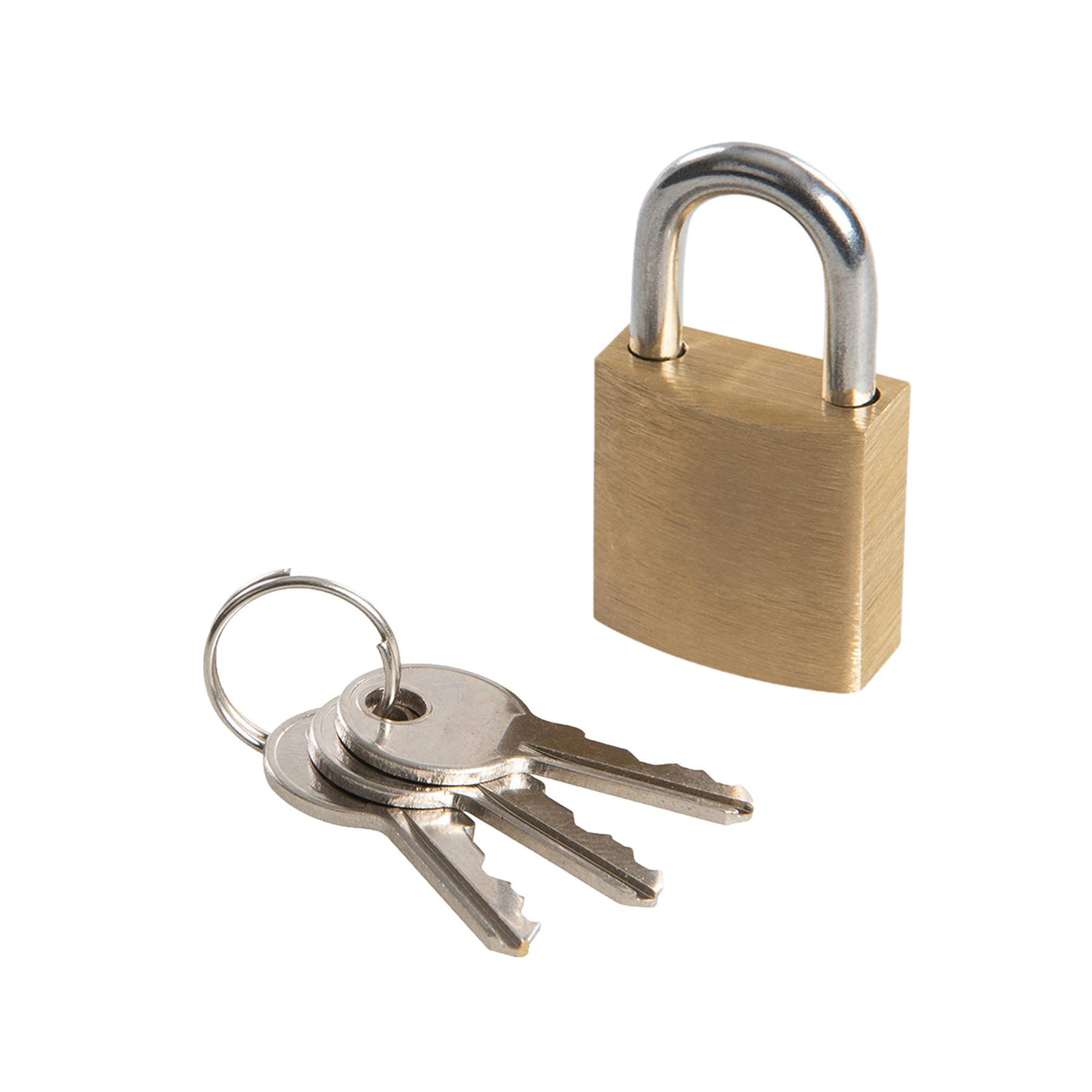 20mm Brass Body Solid Chrome Plated Padlock Hardened Multi-Pin Tumbler Lock