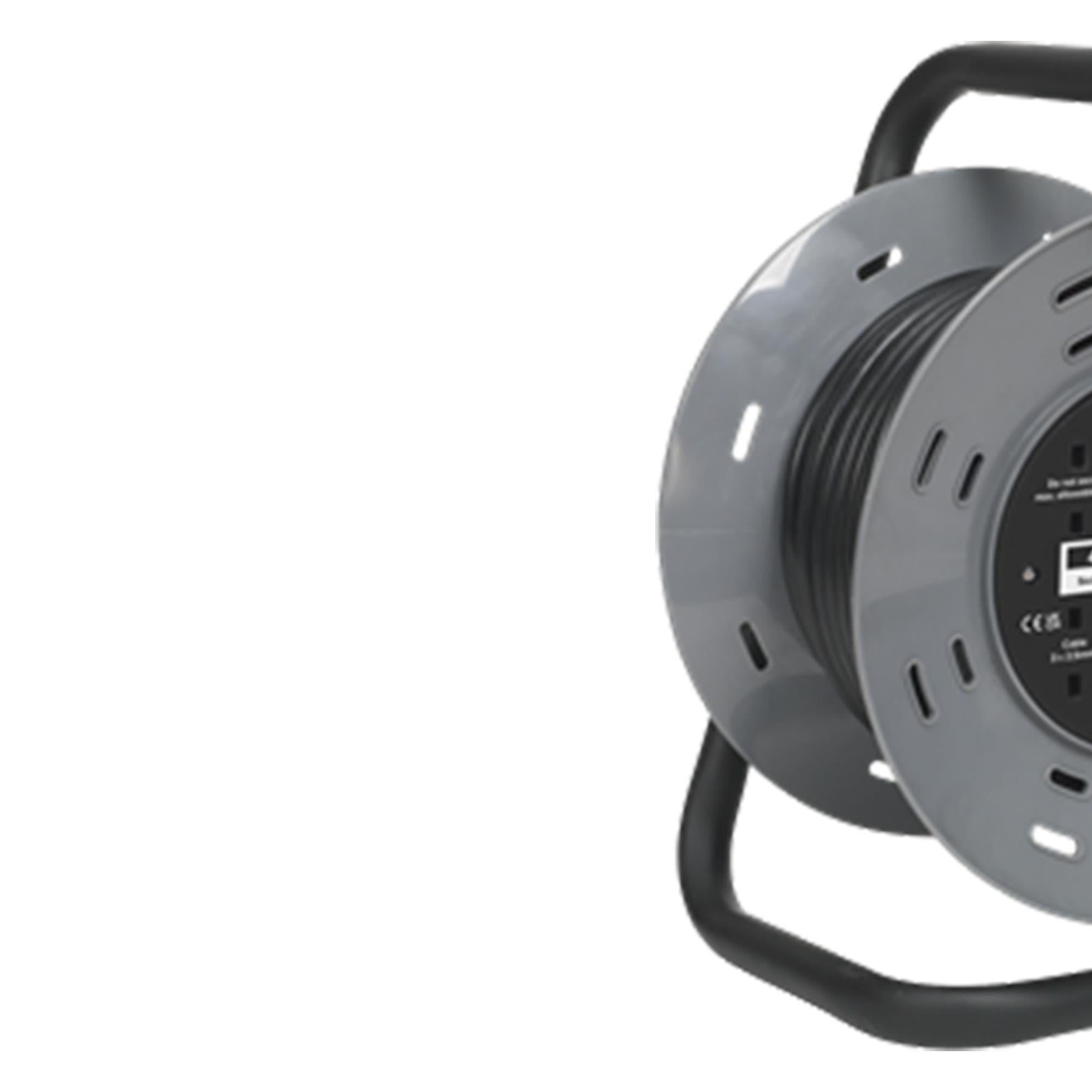 Sealey Cable Reel 25m 4 x 230V 2.5mm� Thermal Trip