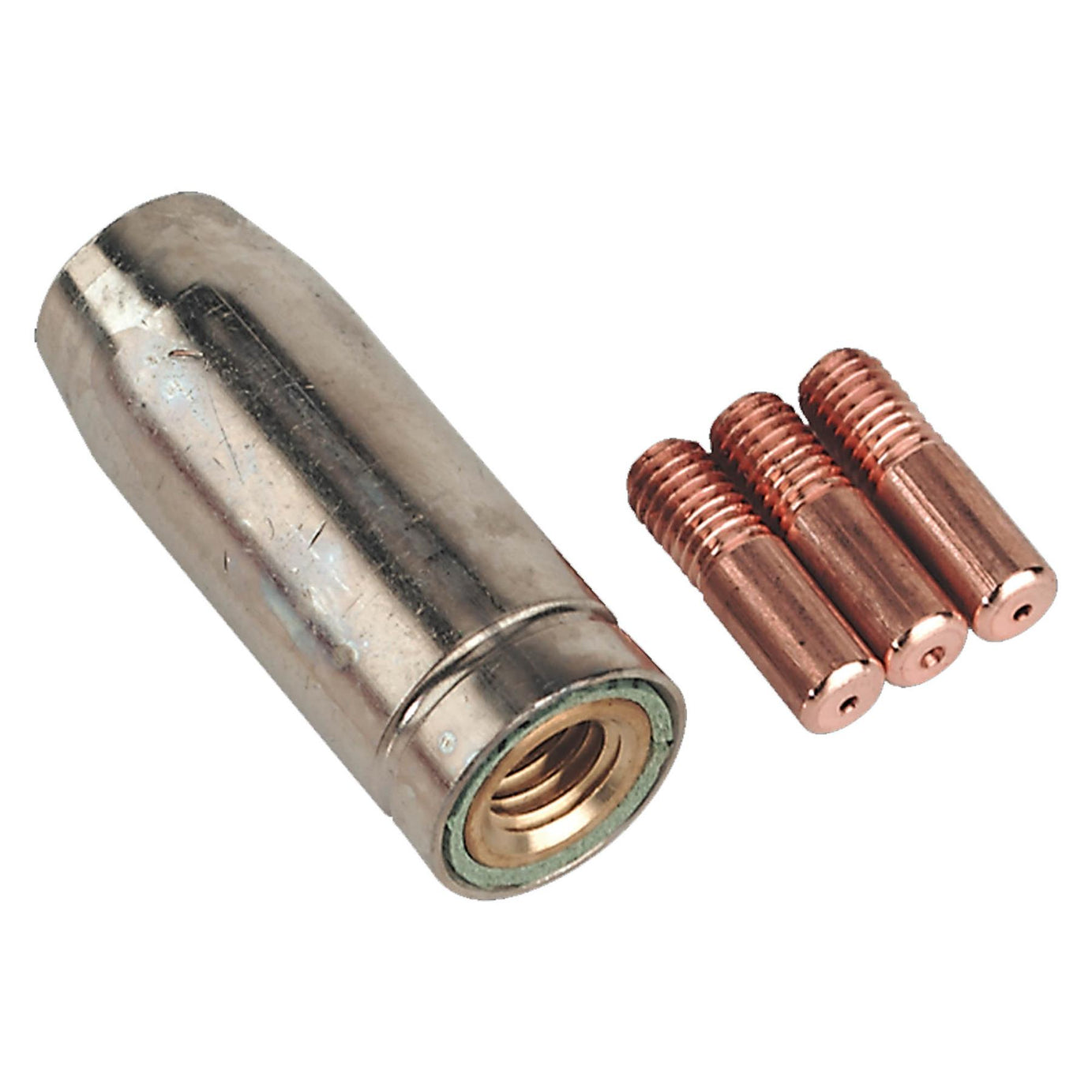 Sealey Conical Nozzle x 1 Contact Tip 0.8mm x 3 MB14