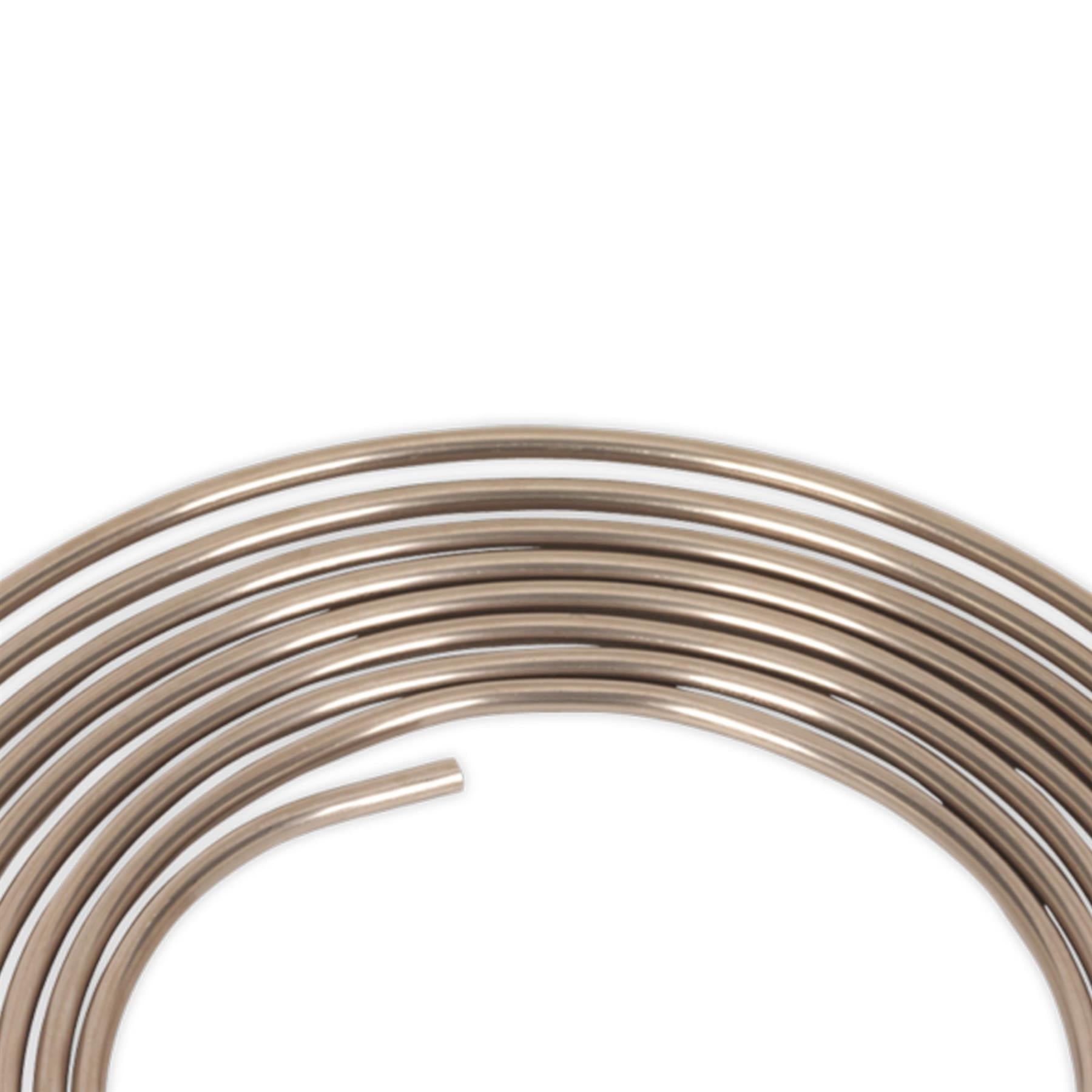 Sealey Brake Pipe Seamless Tube Cu-Ni 22 Gauge 5/16" x 25ft