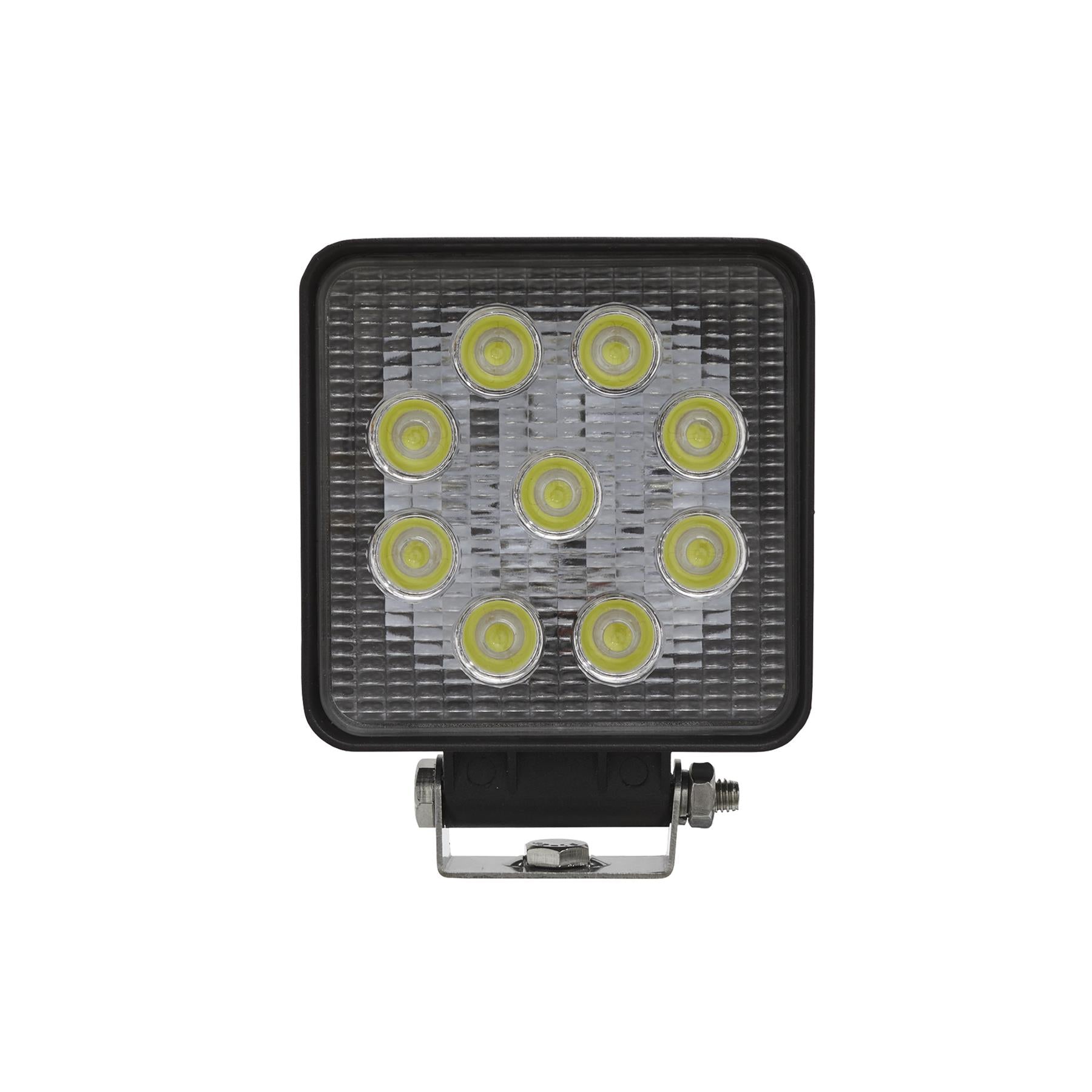 Sealey Square Work Light with Mounting Bracket 27W LED