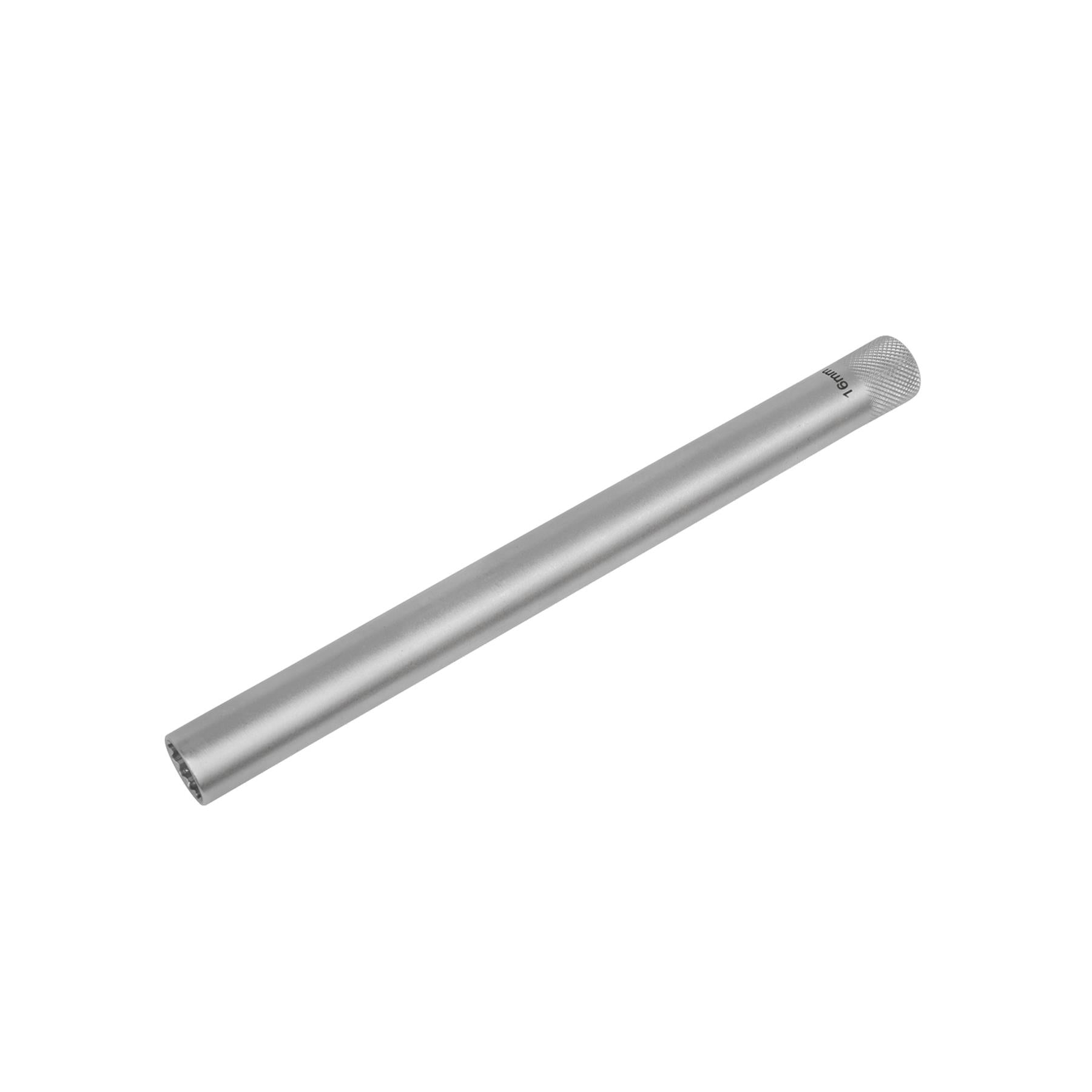 Sealey Spark Plug Socket 16mm 3/8"Sq 12-Point Drive 250mm