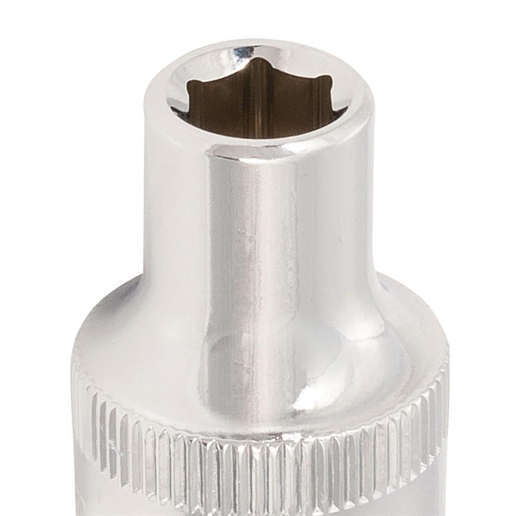 Socket 1/2" Drive Metric Hex Square 8mm Individual Hex Polished Crv Quality