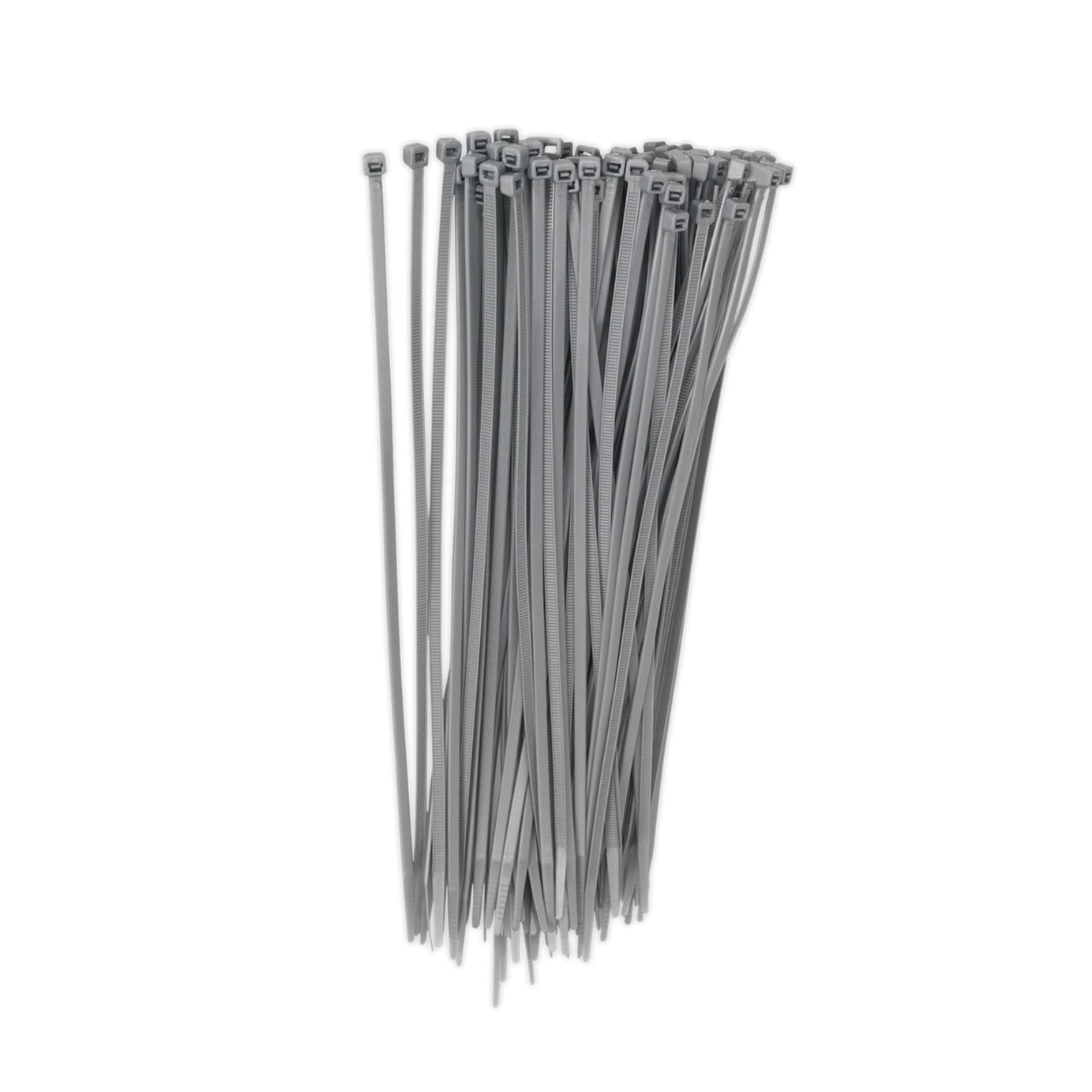 Sealey Cable Tie 300 x 4.8mm Silver Pack of 100