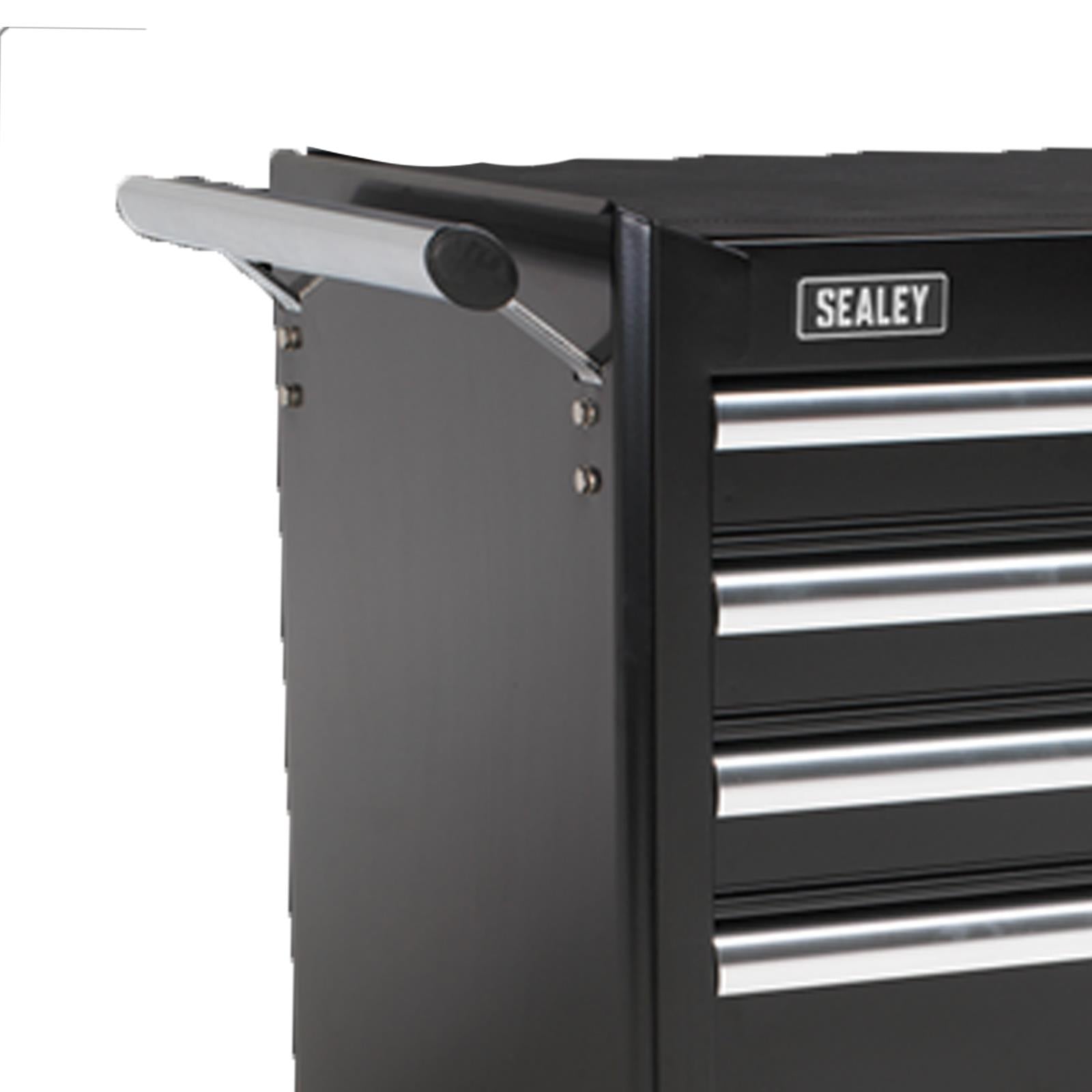 Rollcab 5 Drawer With Ball Bearing Slides - Black From Sealey AP33459B Syd