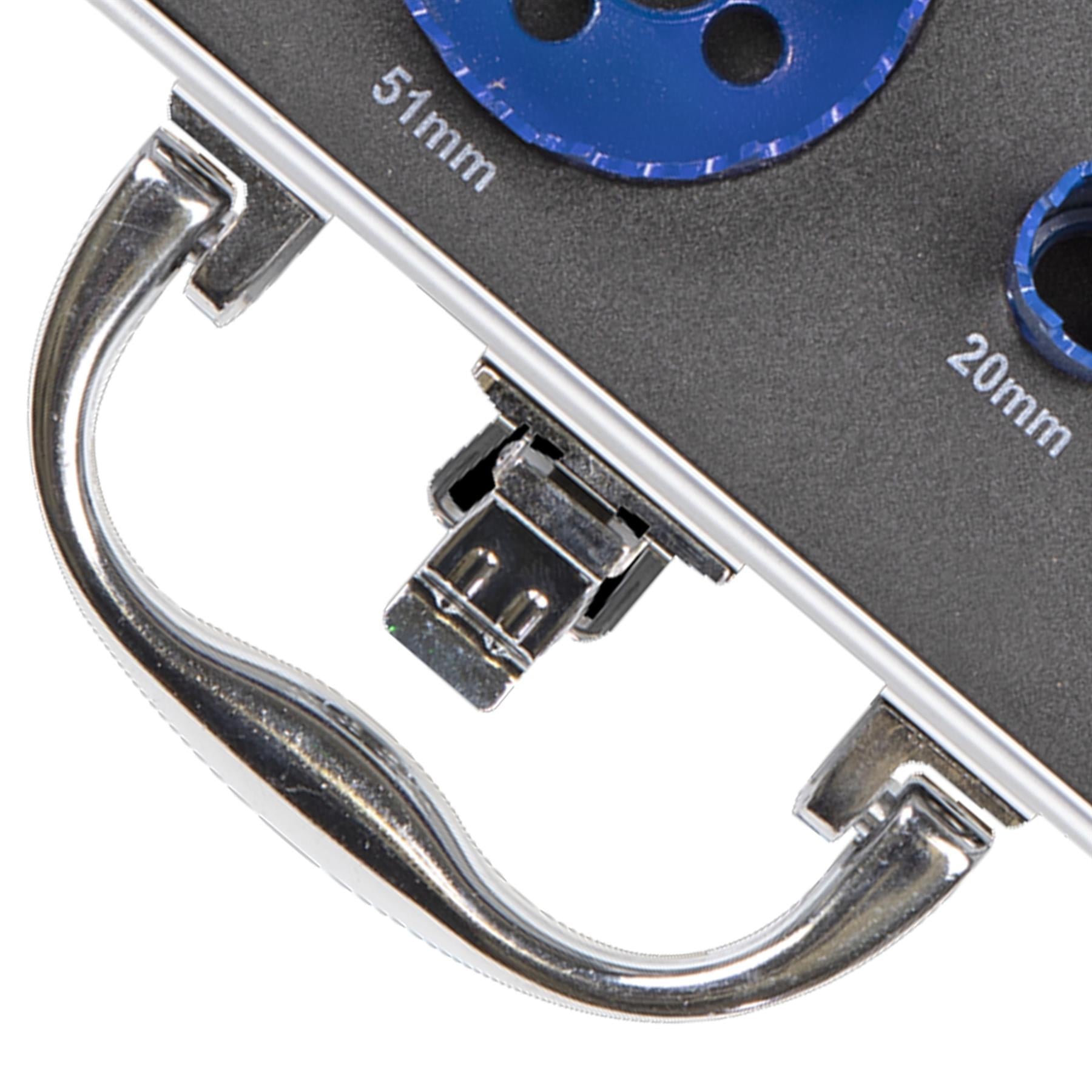 9 Piece Electricians Hole Saw Kit. Professional quality kit Sealey