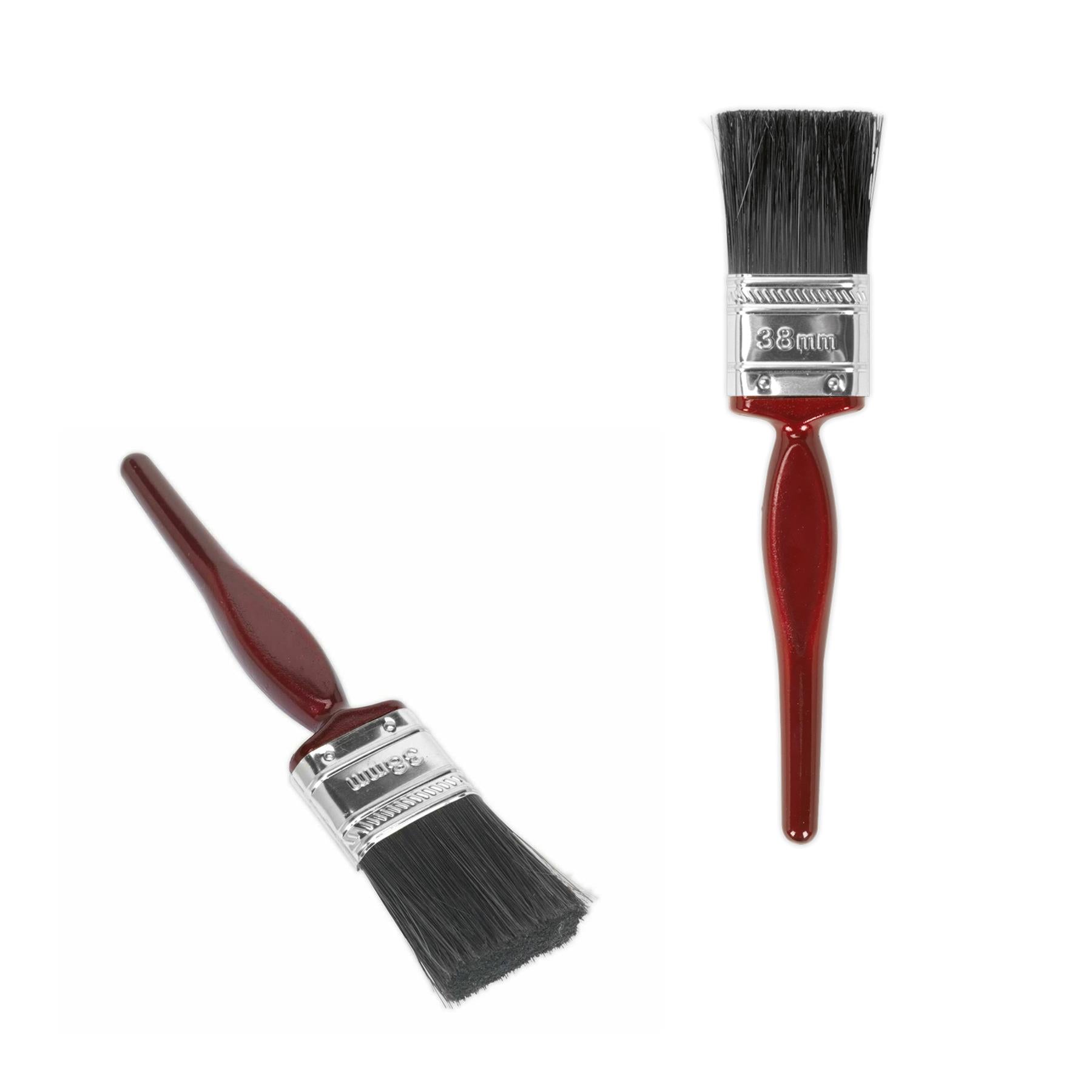 Sealey Pure Bristle Paint Brush 38mm Pack of 10