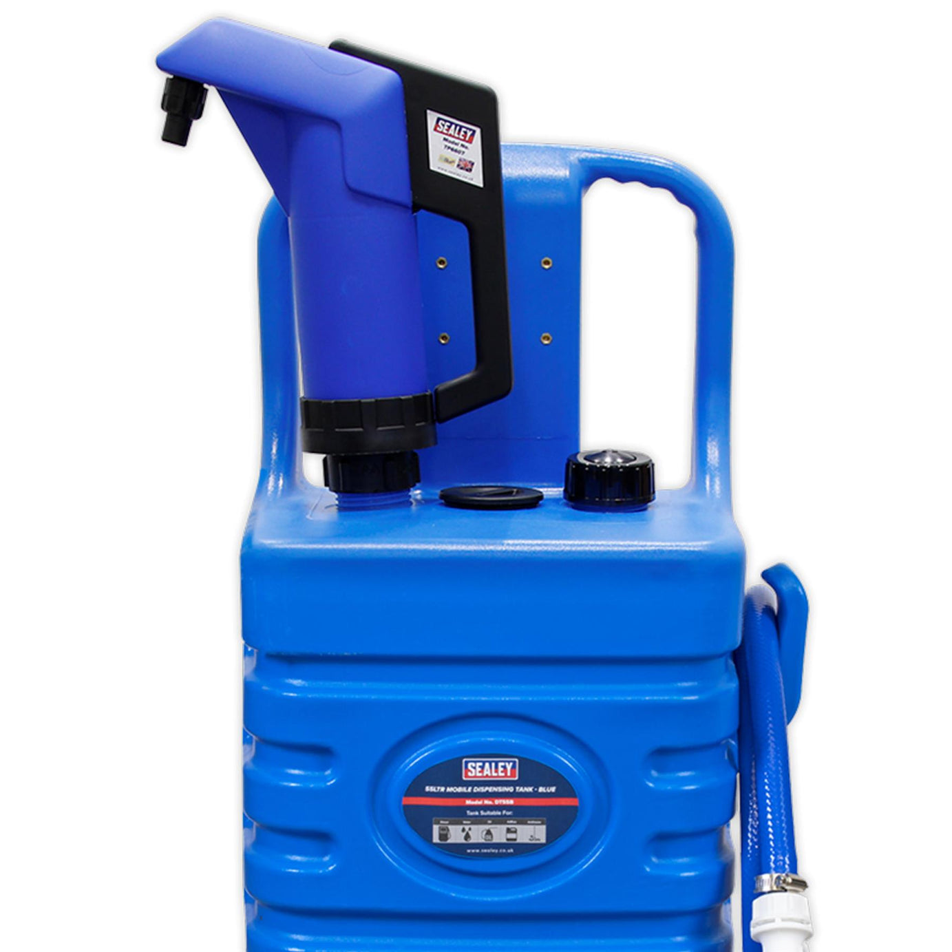 Sealey Mobile Dispensing Tank 55L with AdBlue Pump - Blue