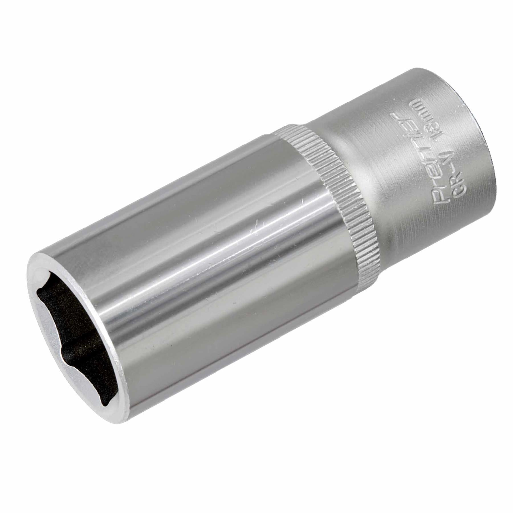 Sealey WallDrive Socket 18mm Deep 3/8"Sq Drive Chrome Vanadium Steel