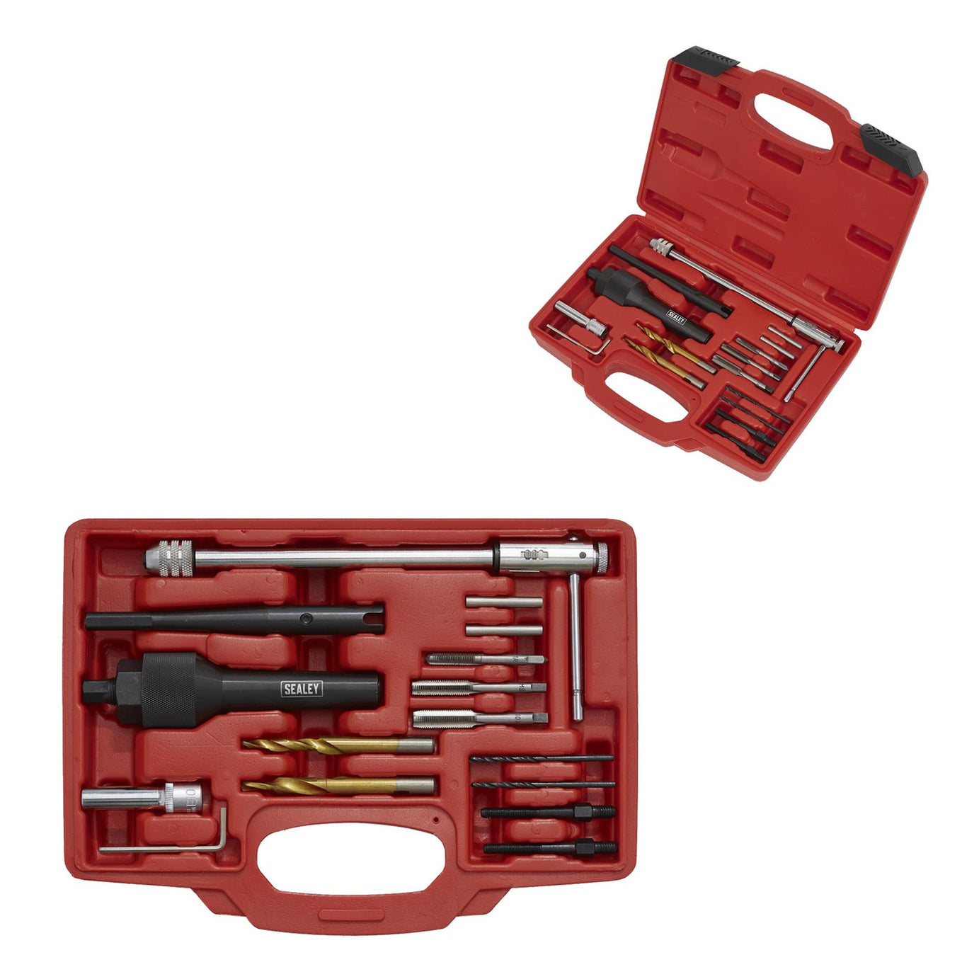 Sealey Damaged Glow Plug Removal Set 8 & 10mm Storage Case