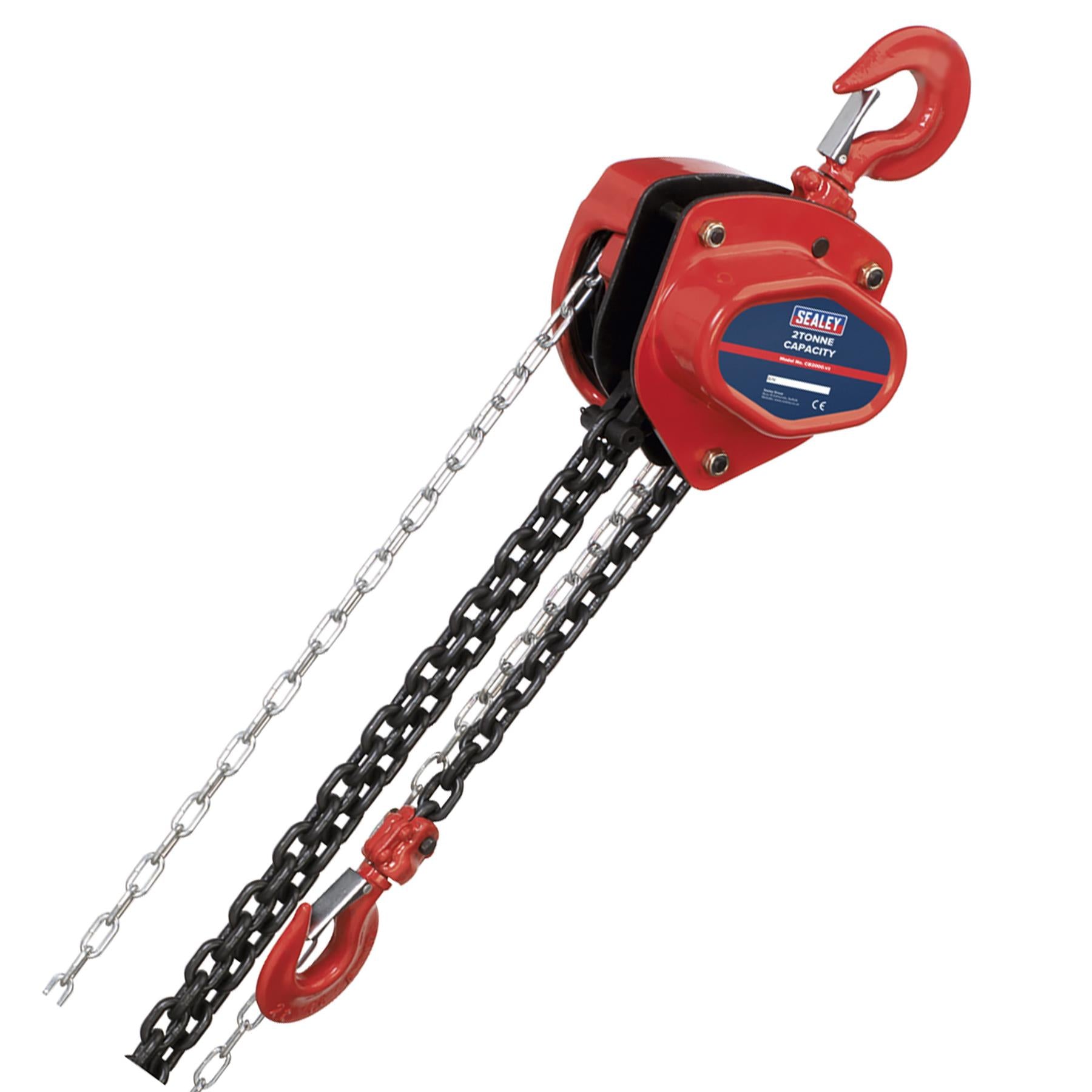 Sealey Chain Block 2 Tonne 3m