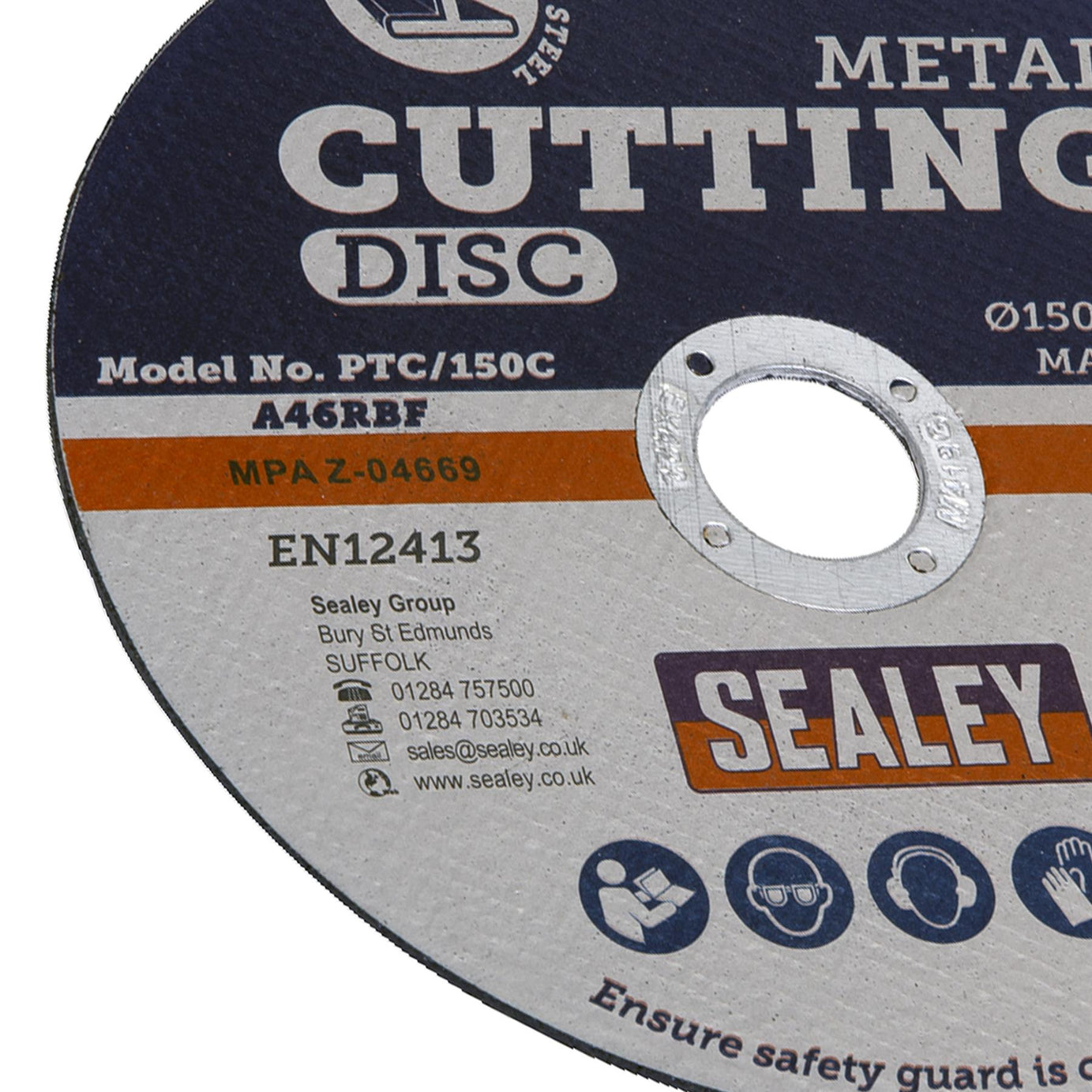 Sealey Cutting Disc 150 x 1.6mm 22mm Bore