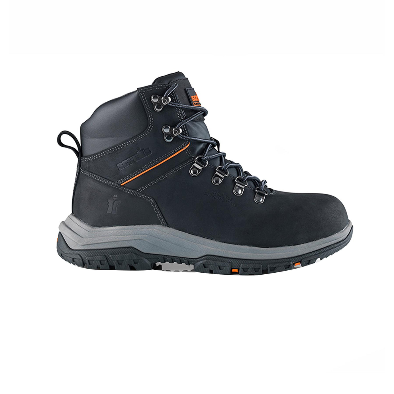 Scruffs Rafter Safety Boots Black Size 9 / 43 Extra Comfort.
