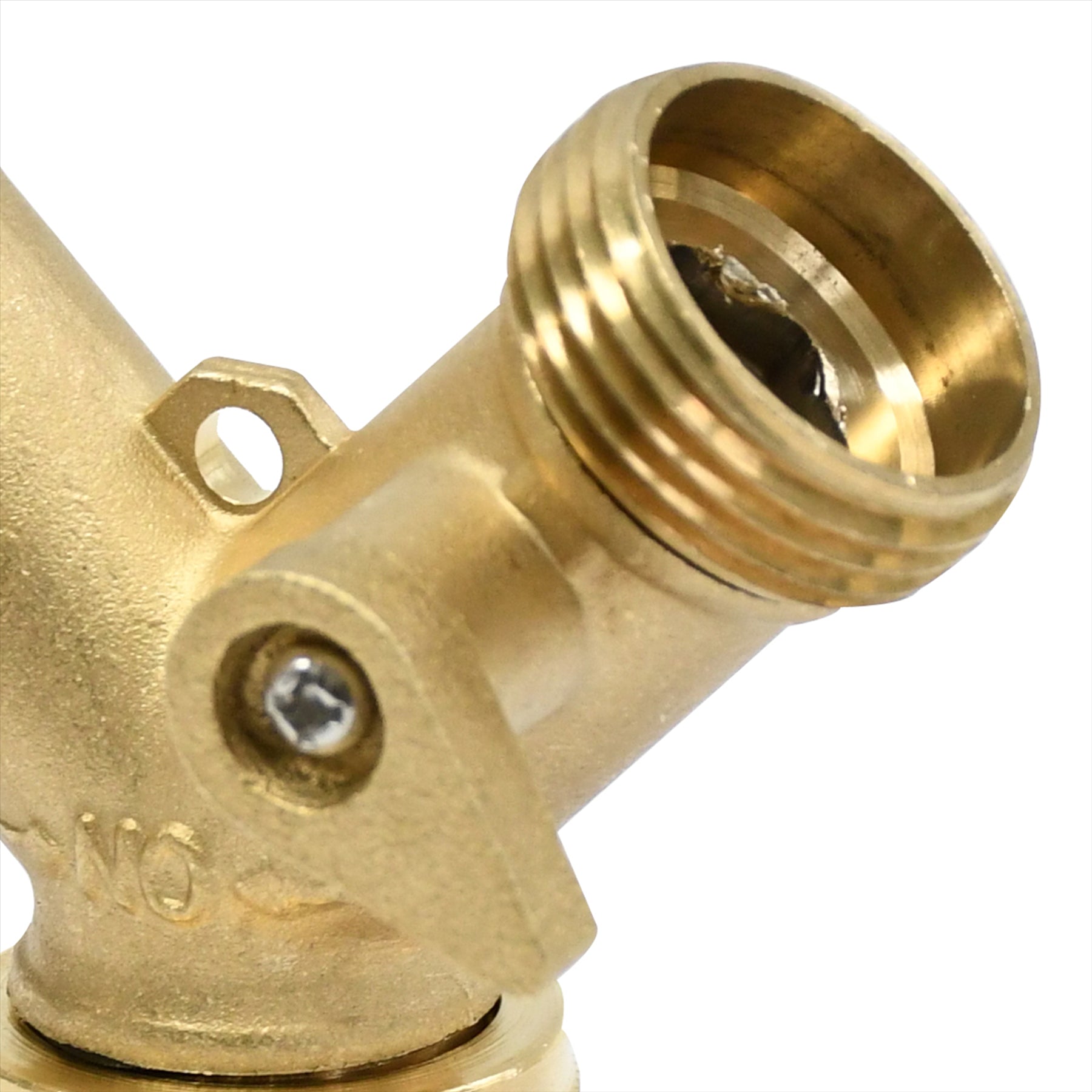 3/4" Solid Brass Double Tap Adaptor