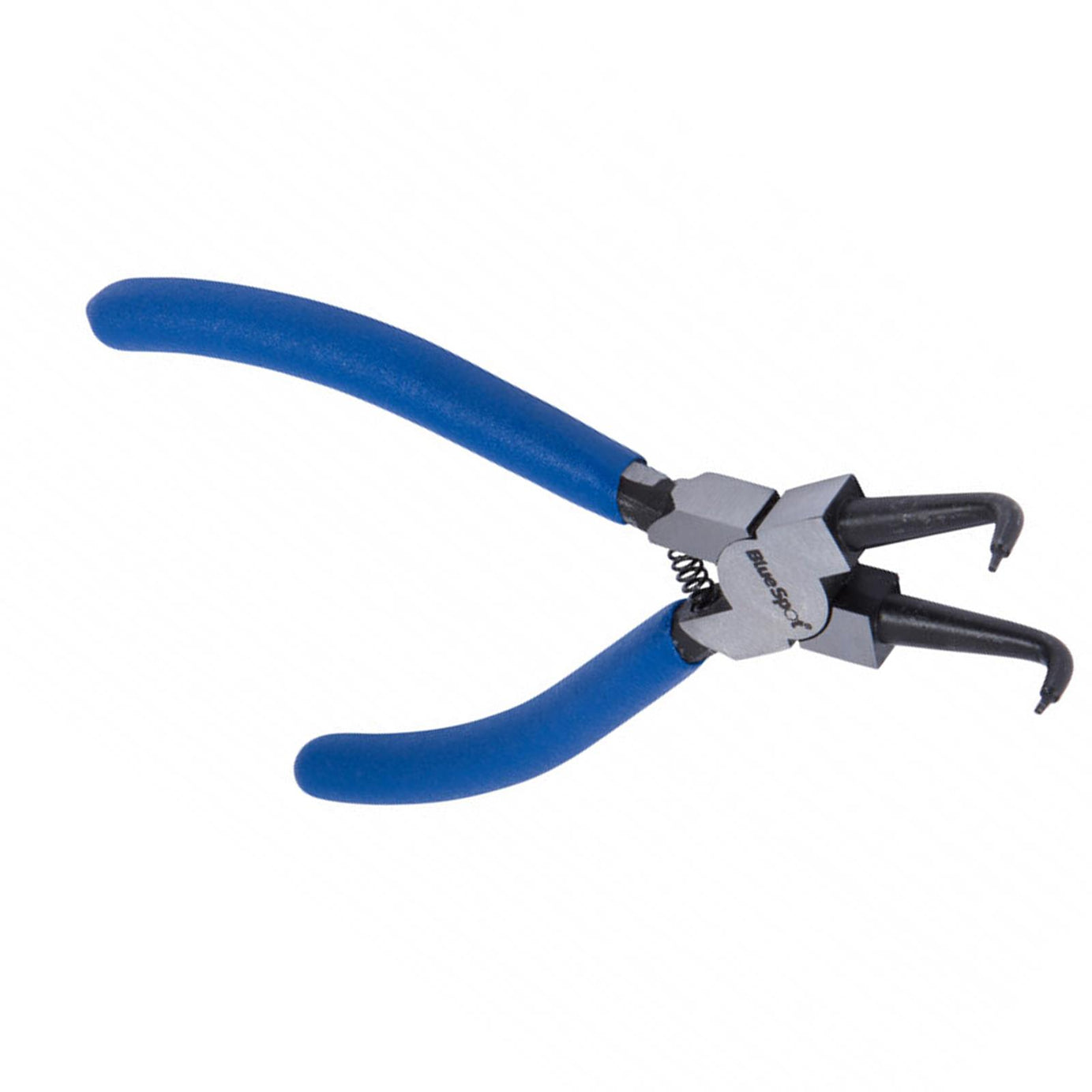 BlueSpot Circlip Plier Internal 90 Bent Drop Forged 6" (150mm) Pliers Soft Grip Handle New
