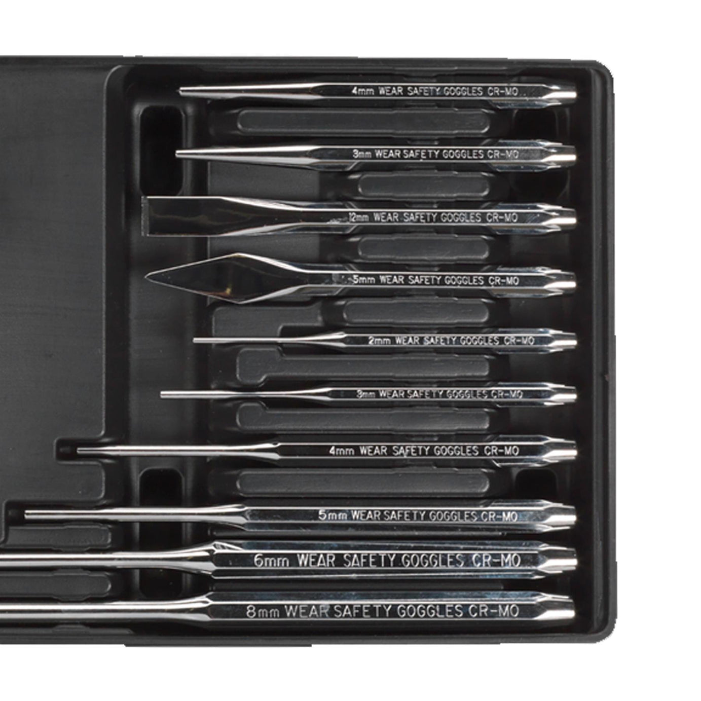 Tool Tray with Punch & Impact Driver Set 25pc Sealey