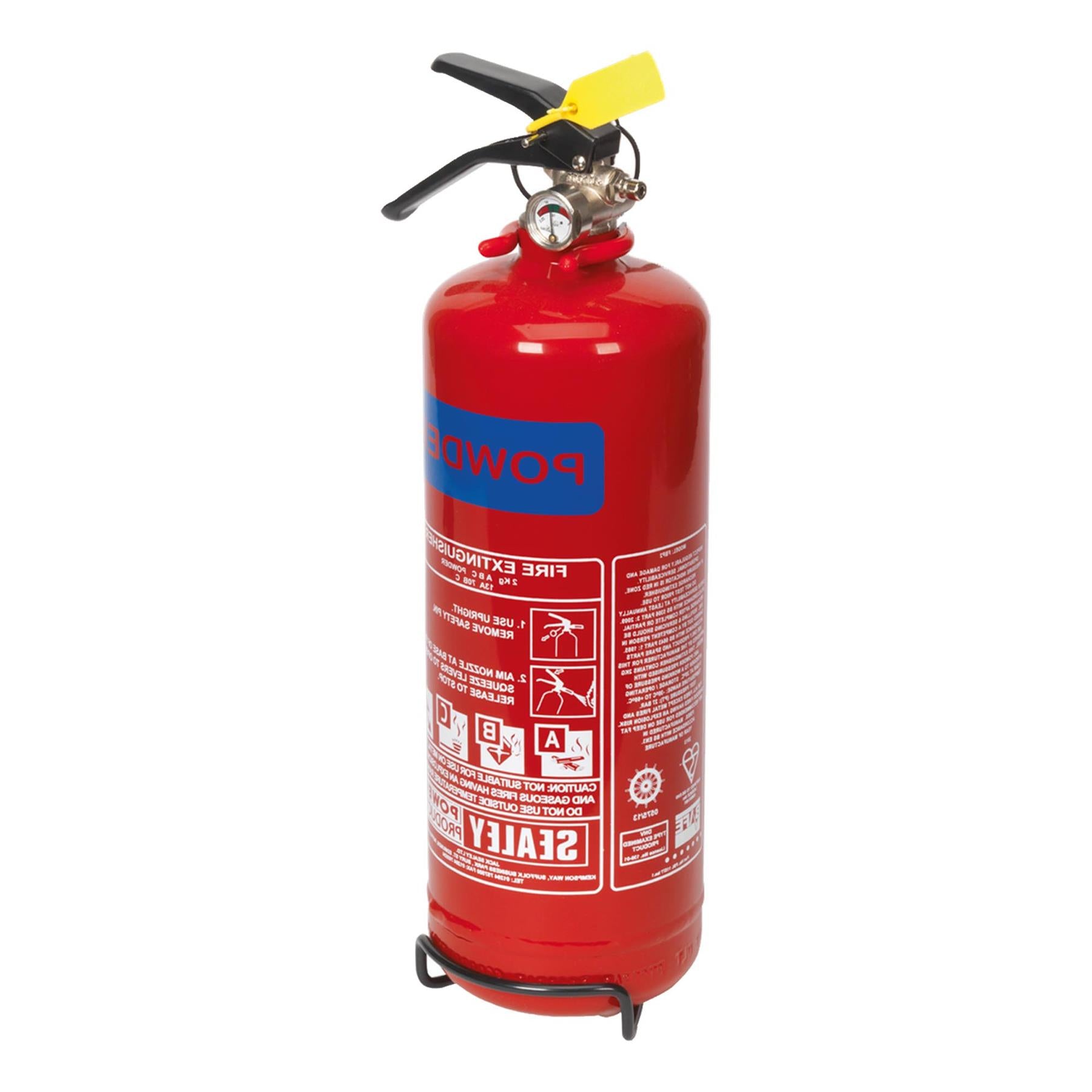 Sealey Fire Extinguisher 2kg Dry Powder
