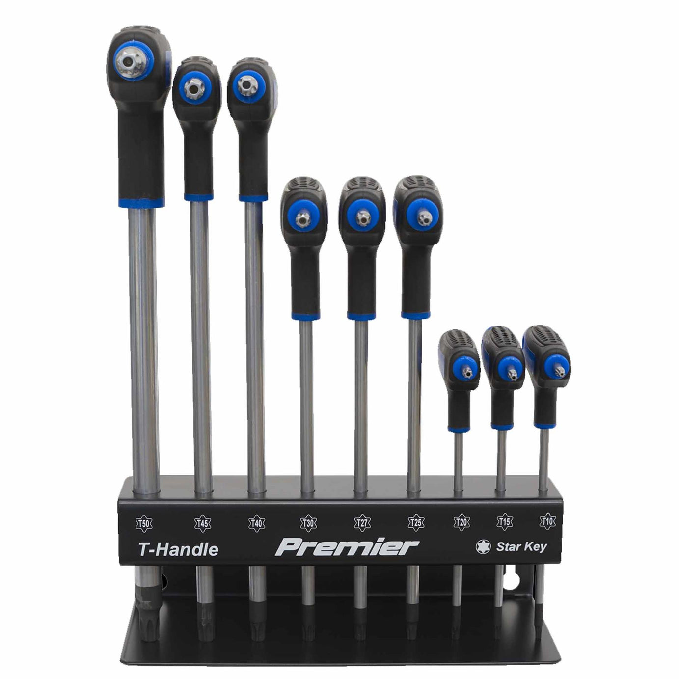 Sealey TRX-Star* Key Set 9pc T-Handle