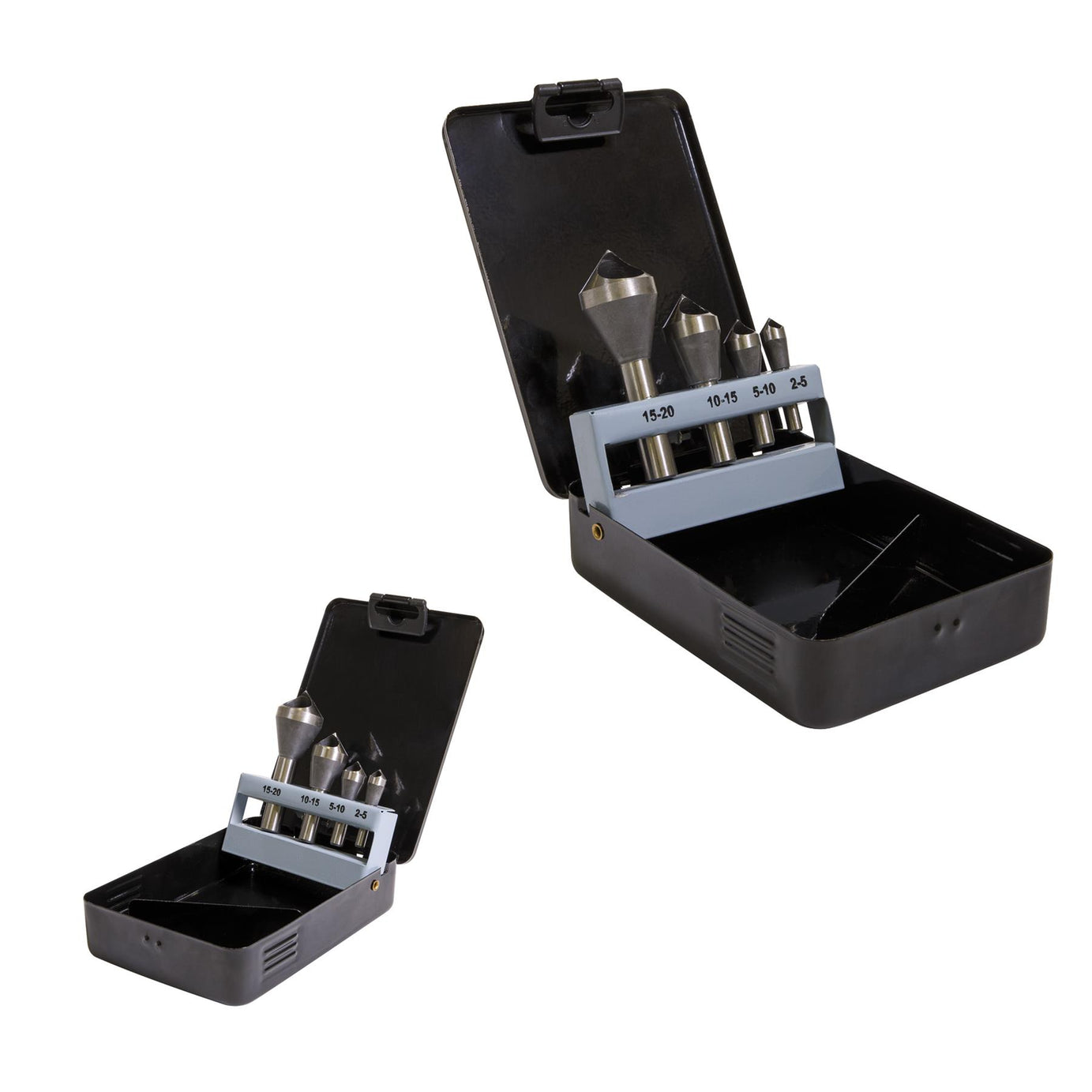 Sealey Slotted Deburring Countersink Drill Bit Set 4pc 90°