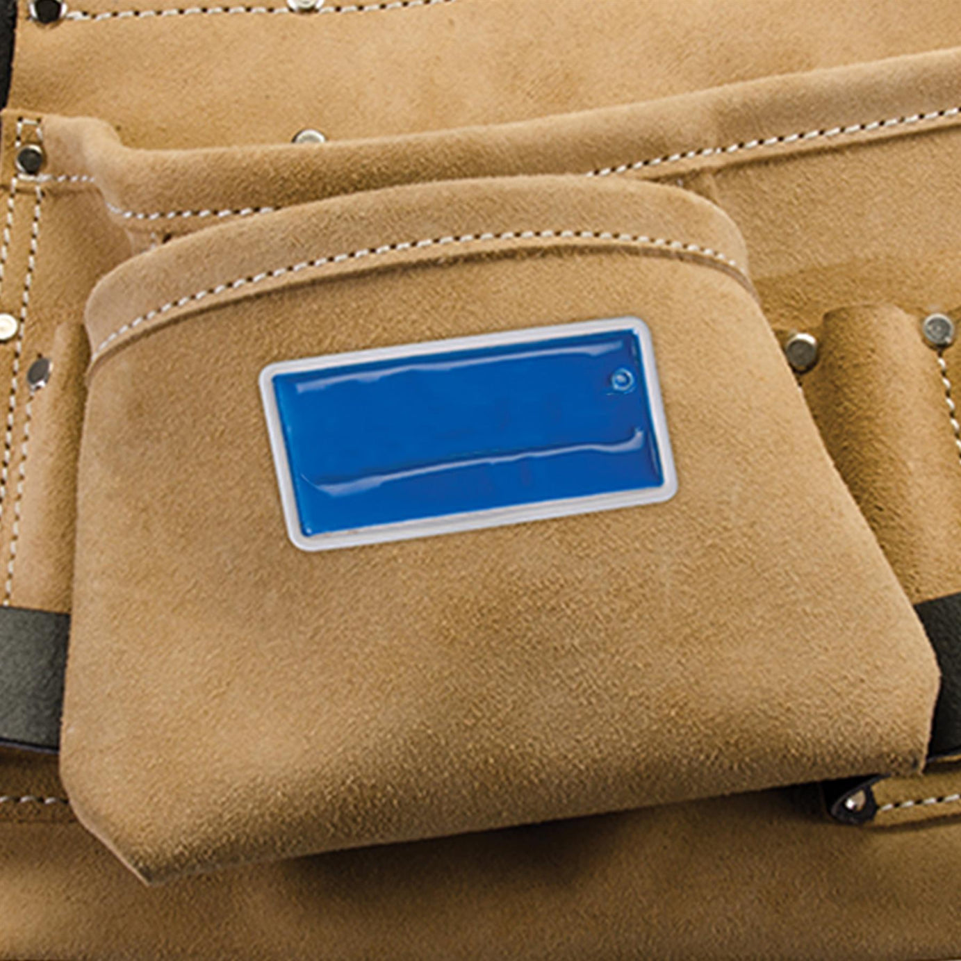 Leather Nail & Tool Bag 8 Pocket - 260 X 230mm